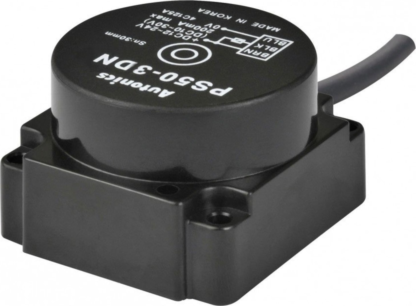 Autonics PS17-3DN Sensor, Inductive Proximity, 17mm Square