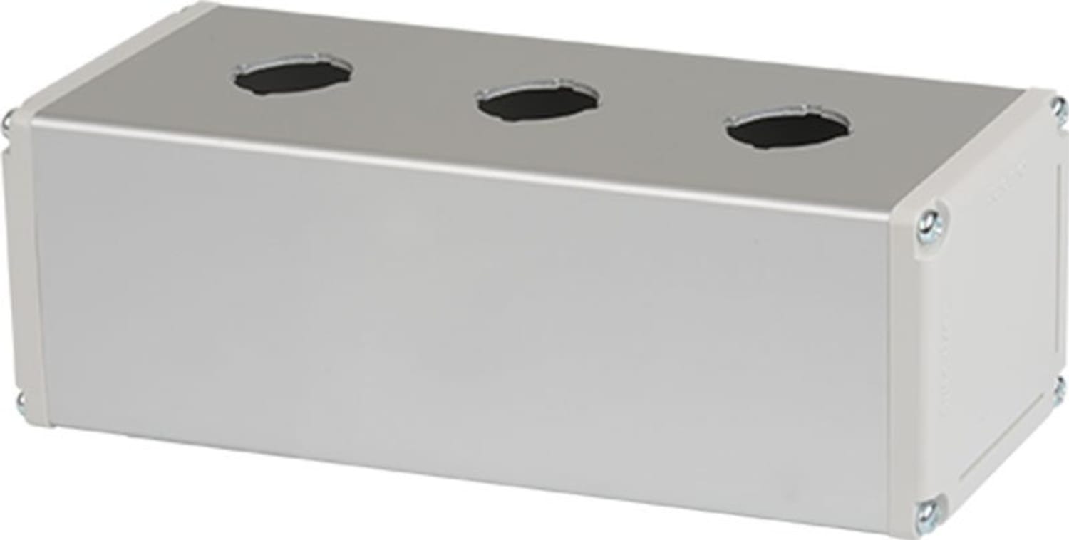 Autonics SA-SB3 Switch Box, Square, 3 Switch Holes, L=186mm