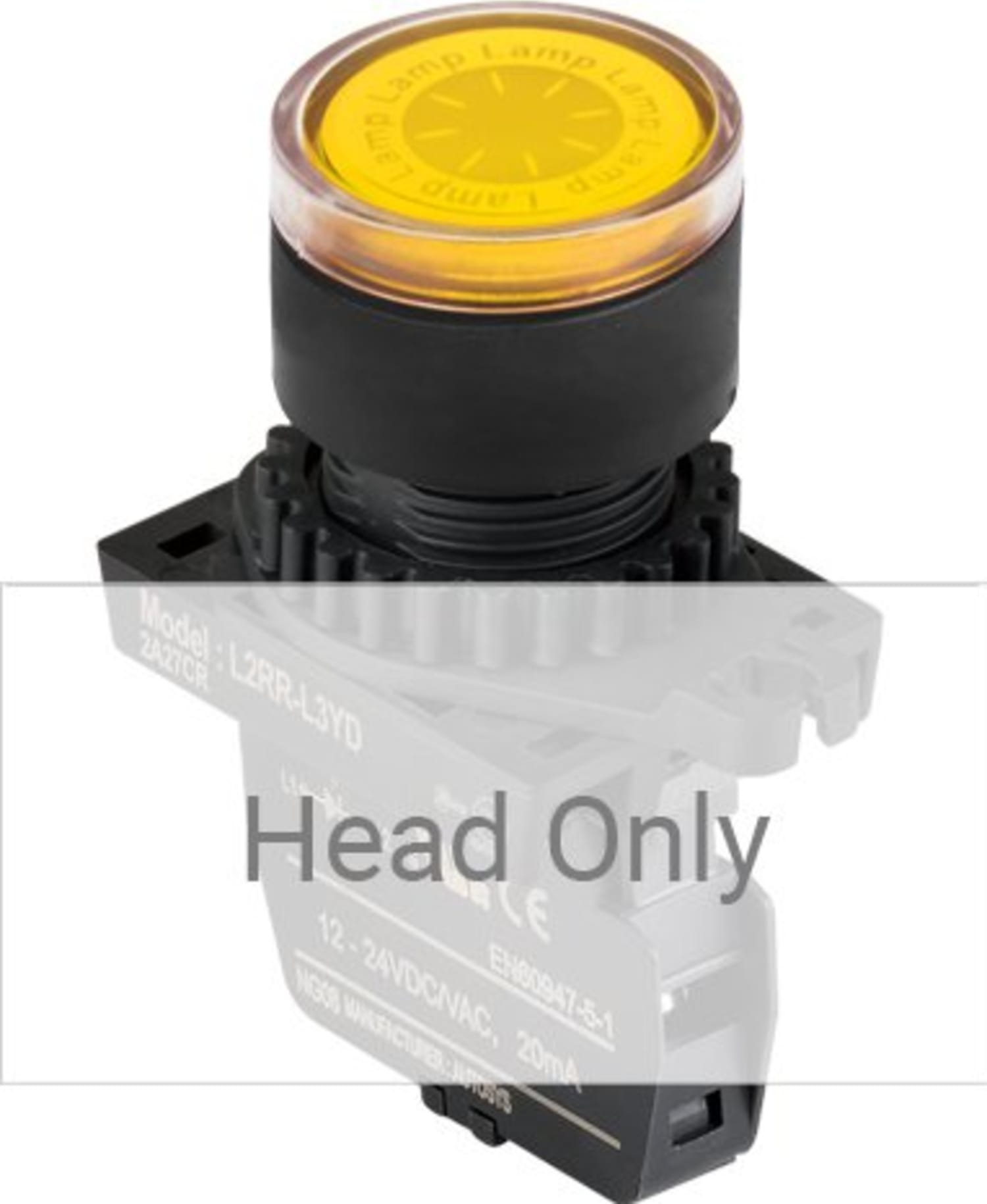 Autonics L2RR-L3Y Pilot Lights Flat Head