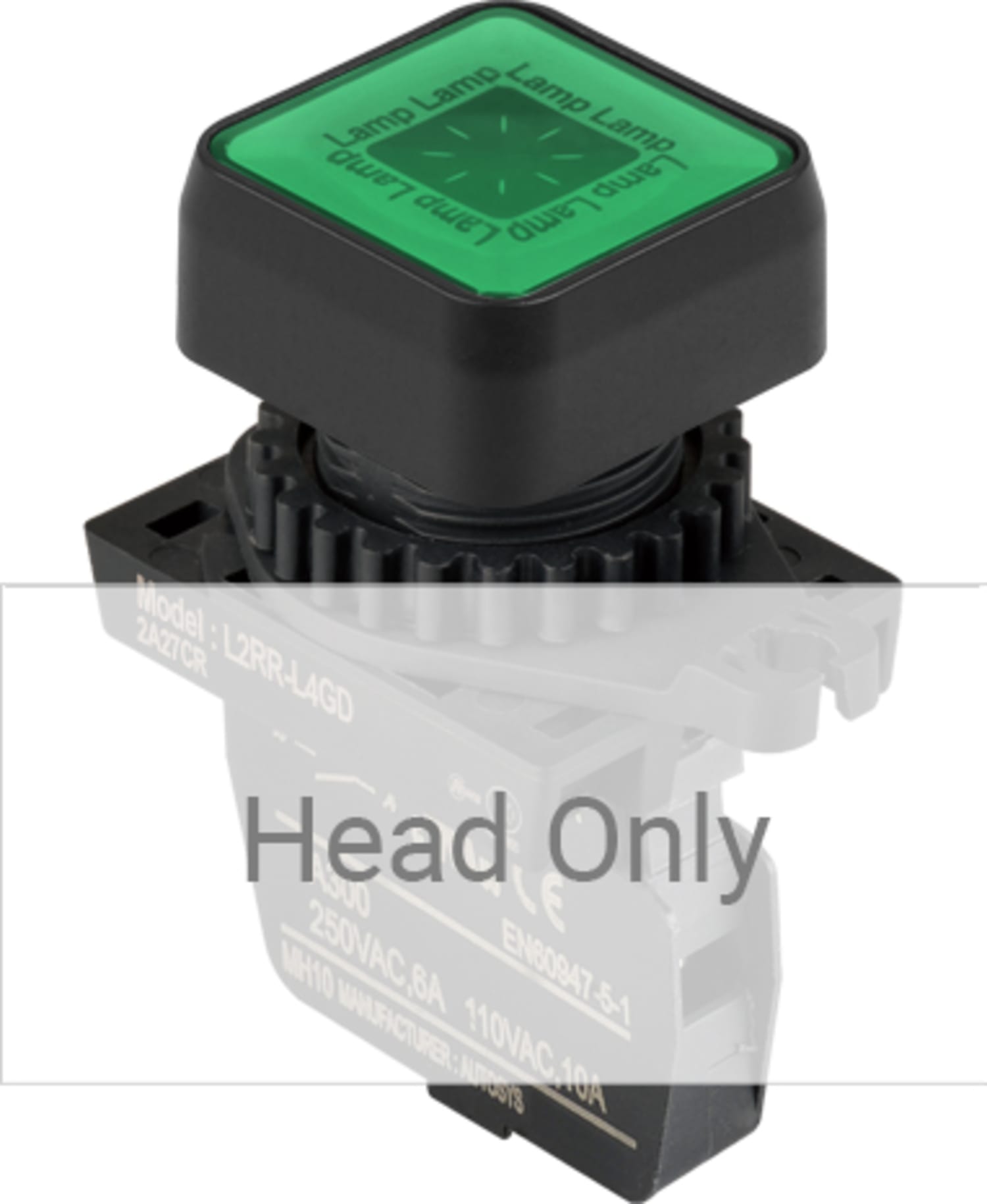 Autonics L2RR-L4G Pilot Lights - Flat Squared Head