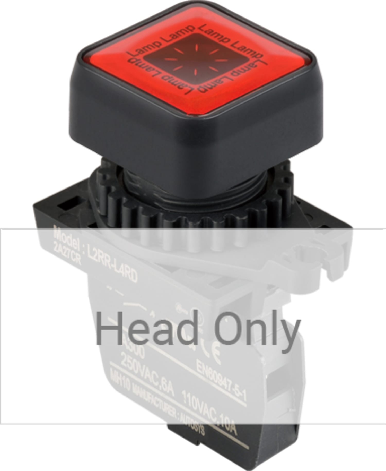 Autonics L2RR-L4R Pilot Lights - Flat Squared Head