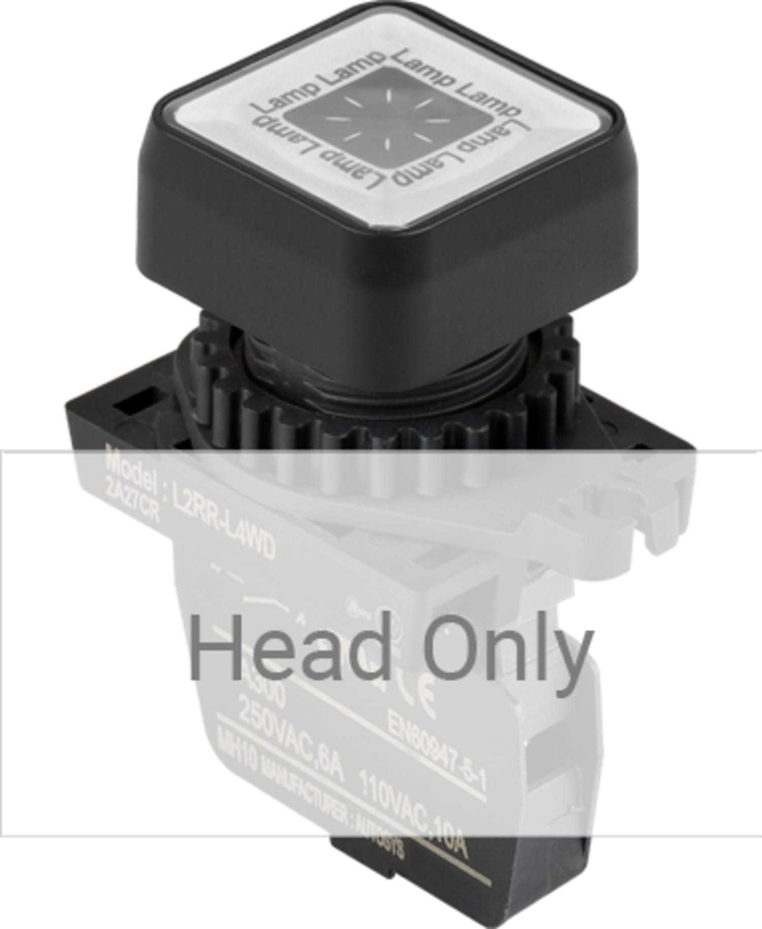 Autonics L2RR-L4W Pilot Lights - Flat Squared Head