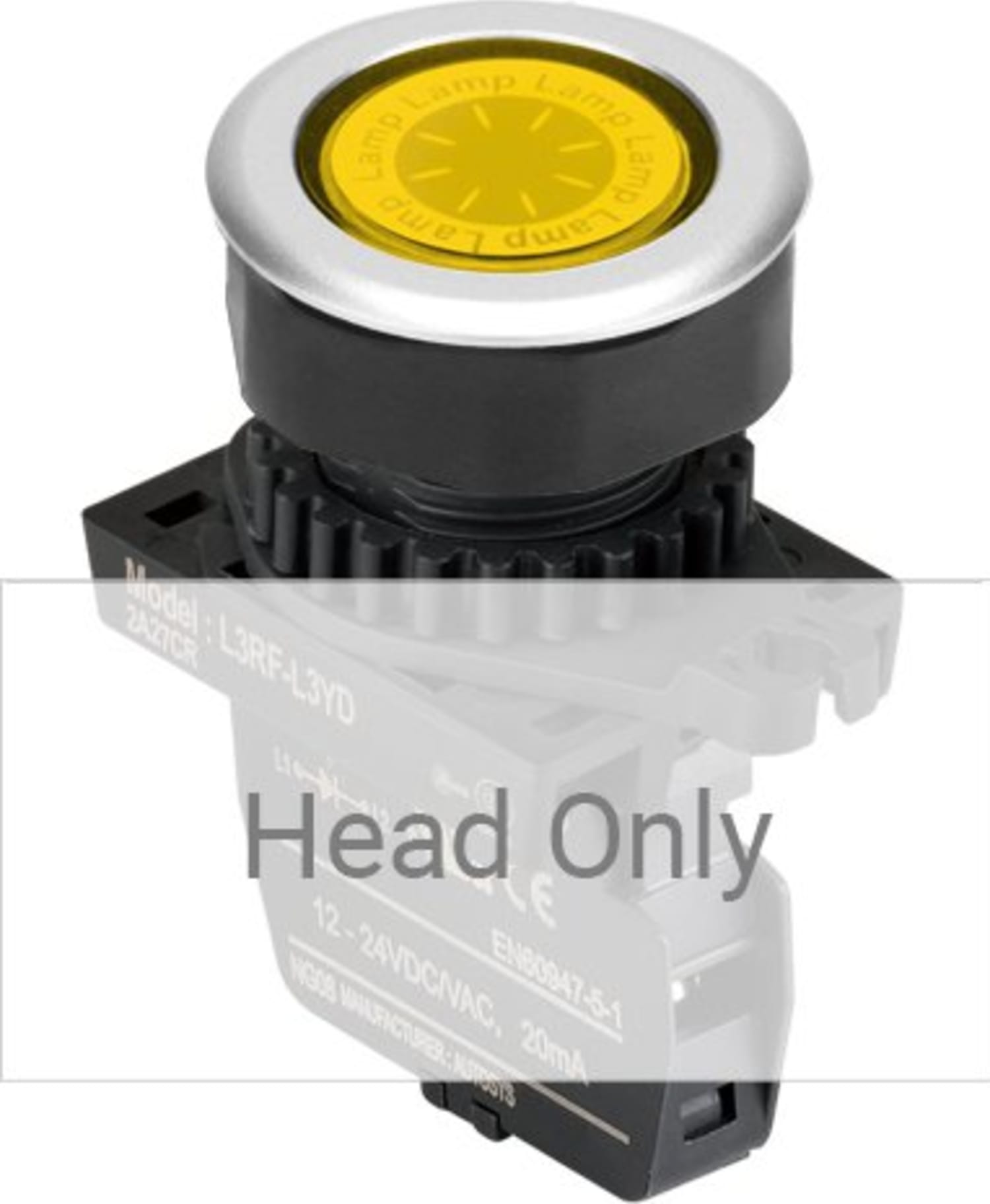 Autonics L3RF-L3Y Pilot Lights - Flat Round Head