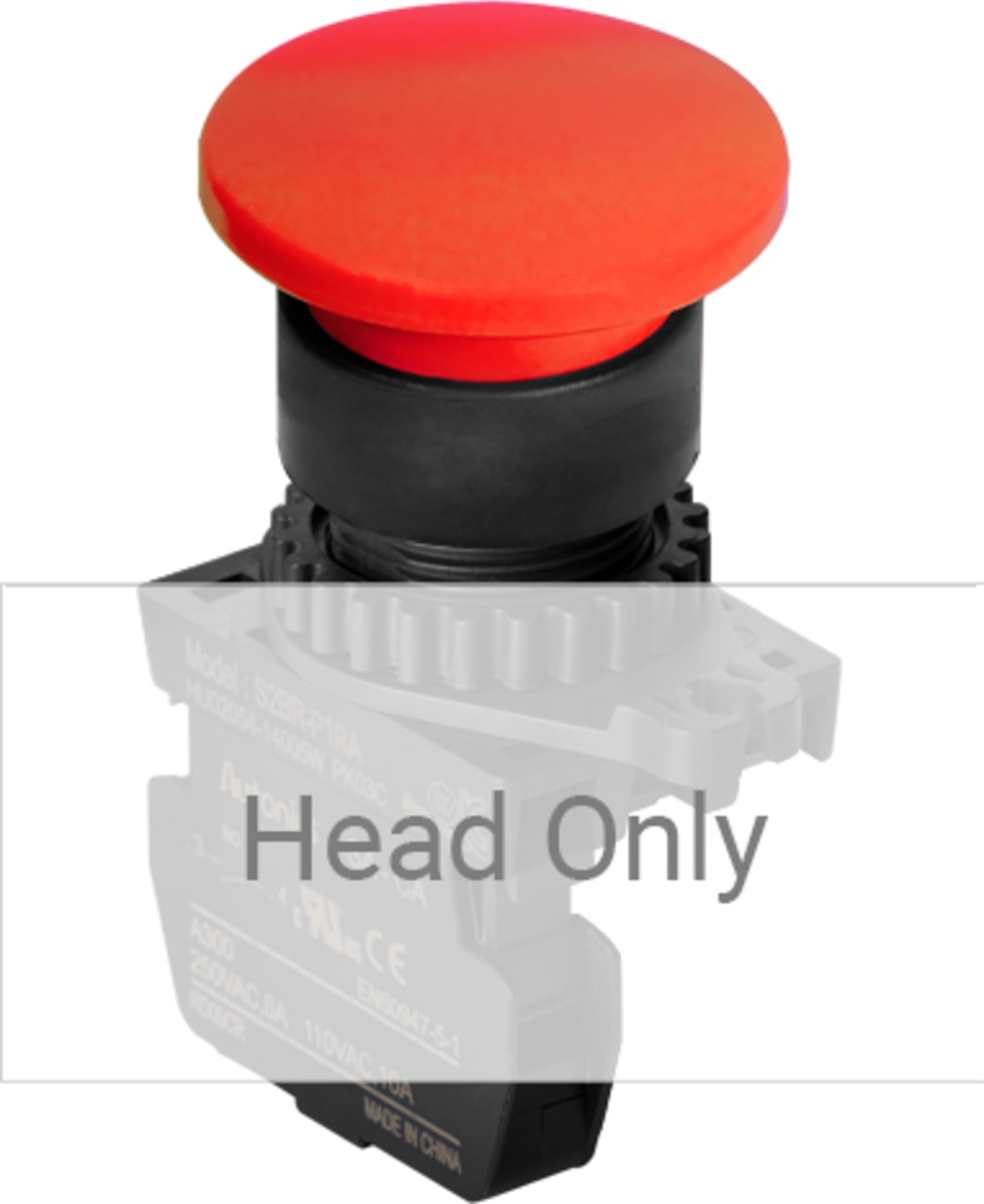 Autonics S2BR-P1R 22-25 mm Mushroom-Head Push Button Switches