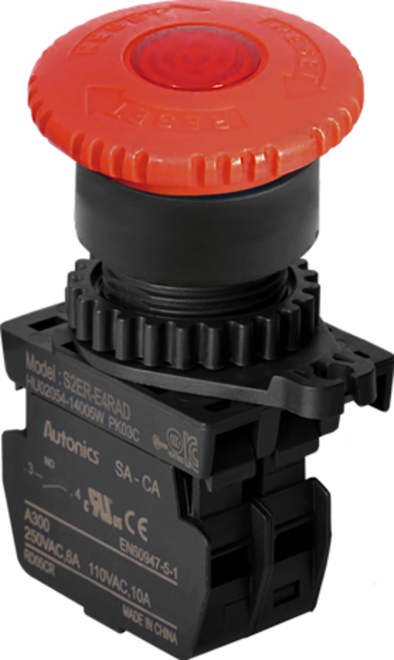 Autonics S2ER-E4RAD 22-25 mm Emergency Switches