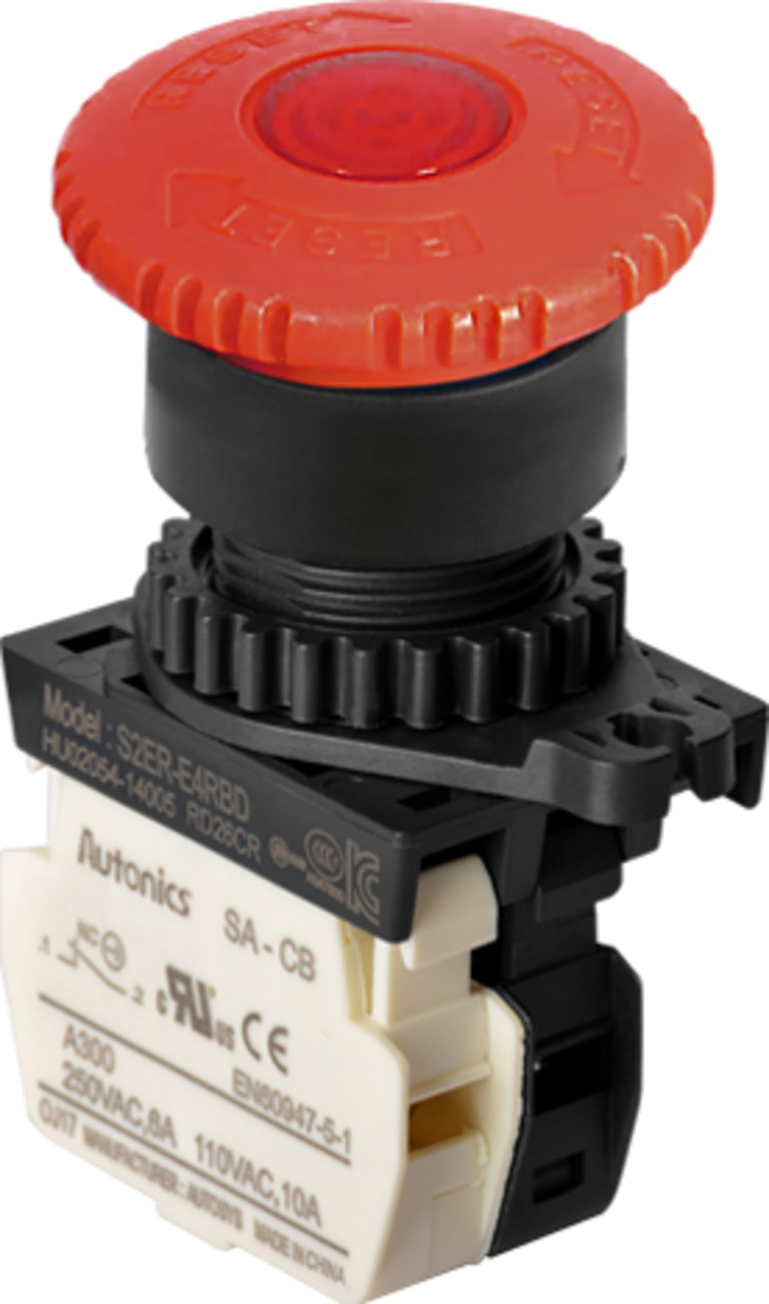 Autonics S2ER-E4RBD 22-25 mm Emergency Switches