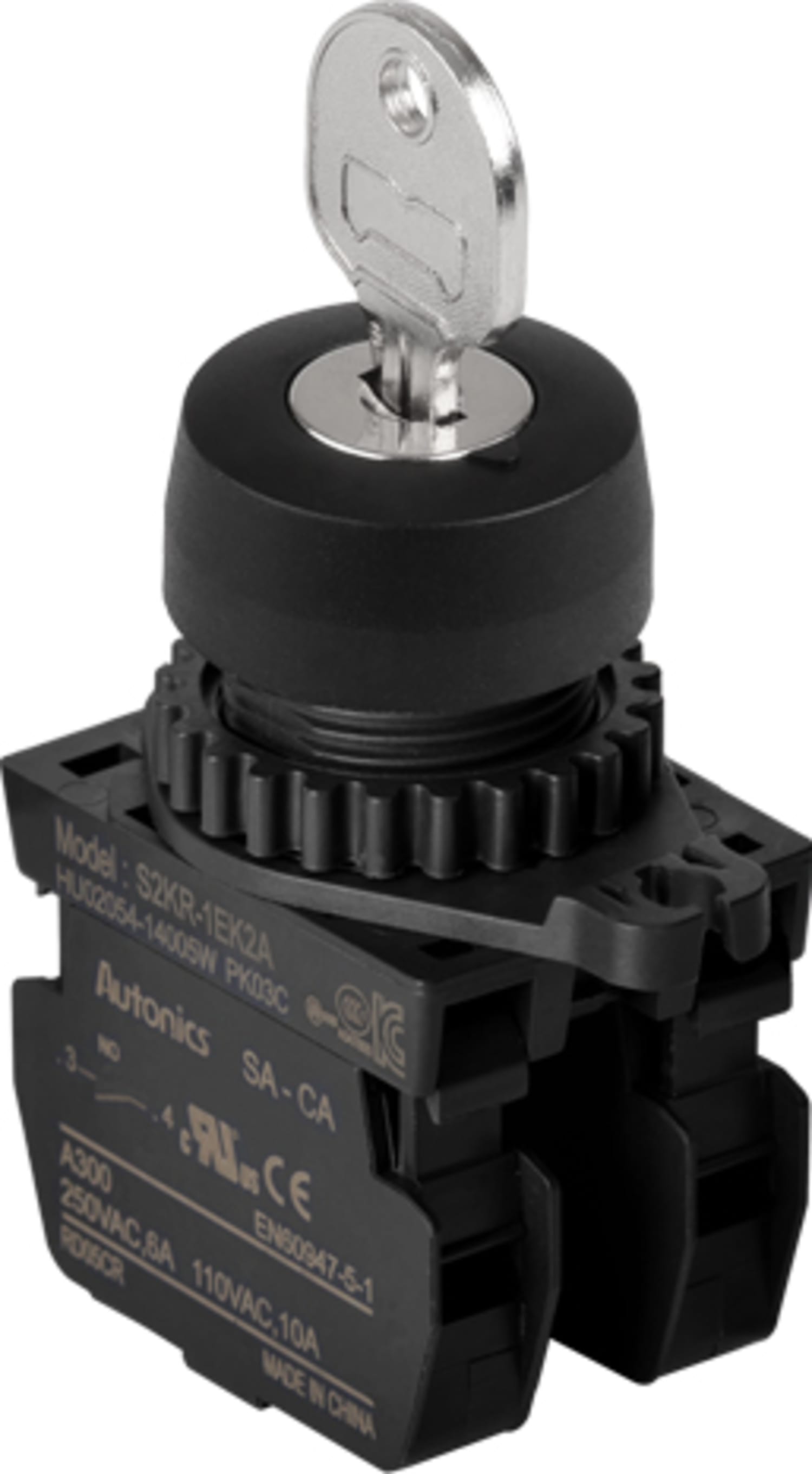Autonics S2KR-3EK2A 22-25 mm Key Selector Switches
