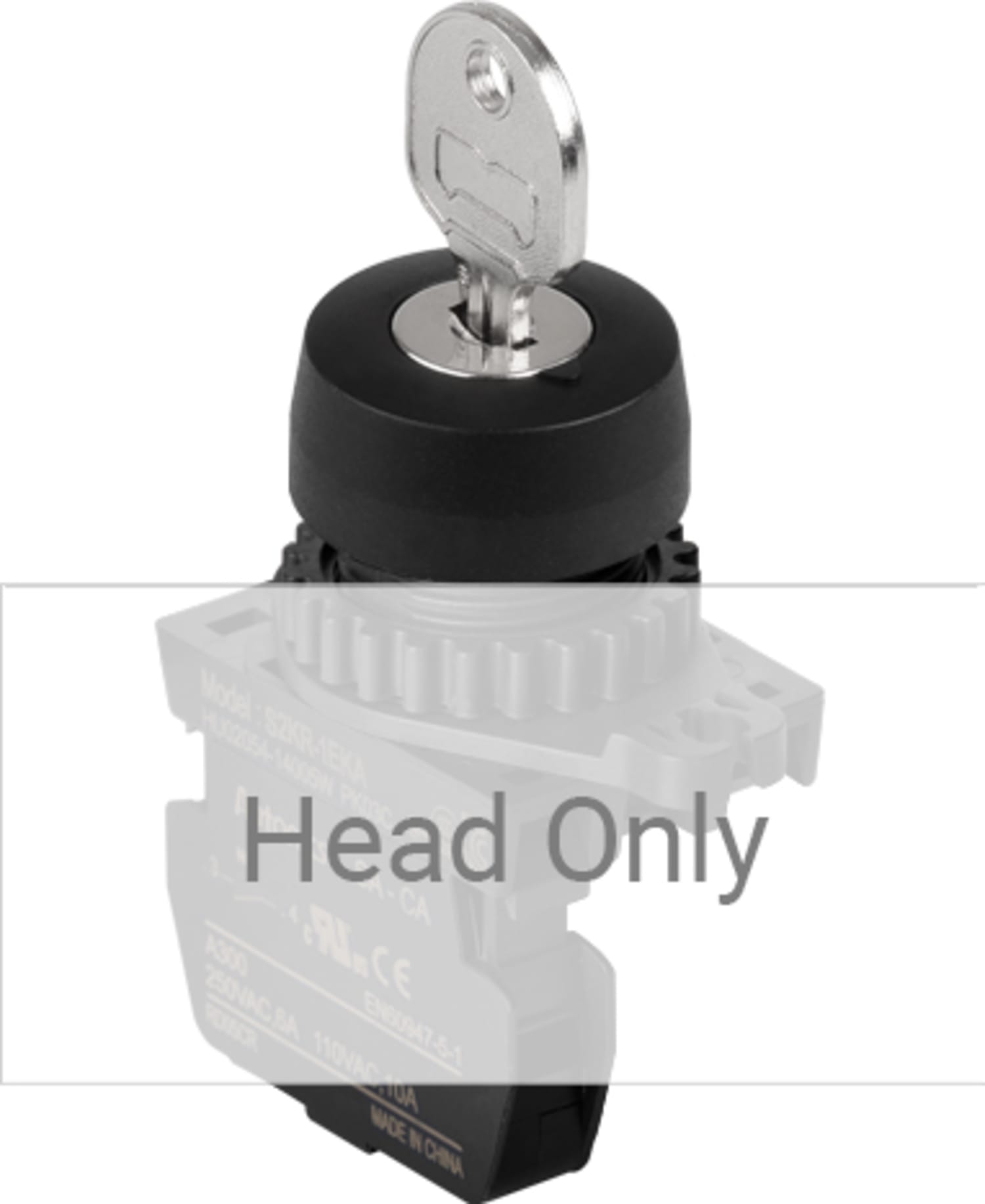 Autonics S2KR 22-25 mm Key Selector Switches - Head Only