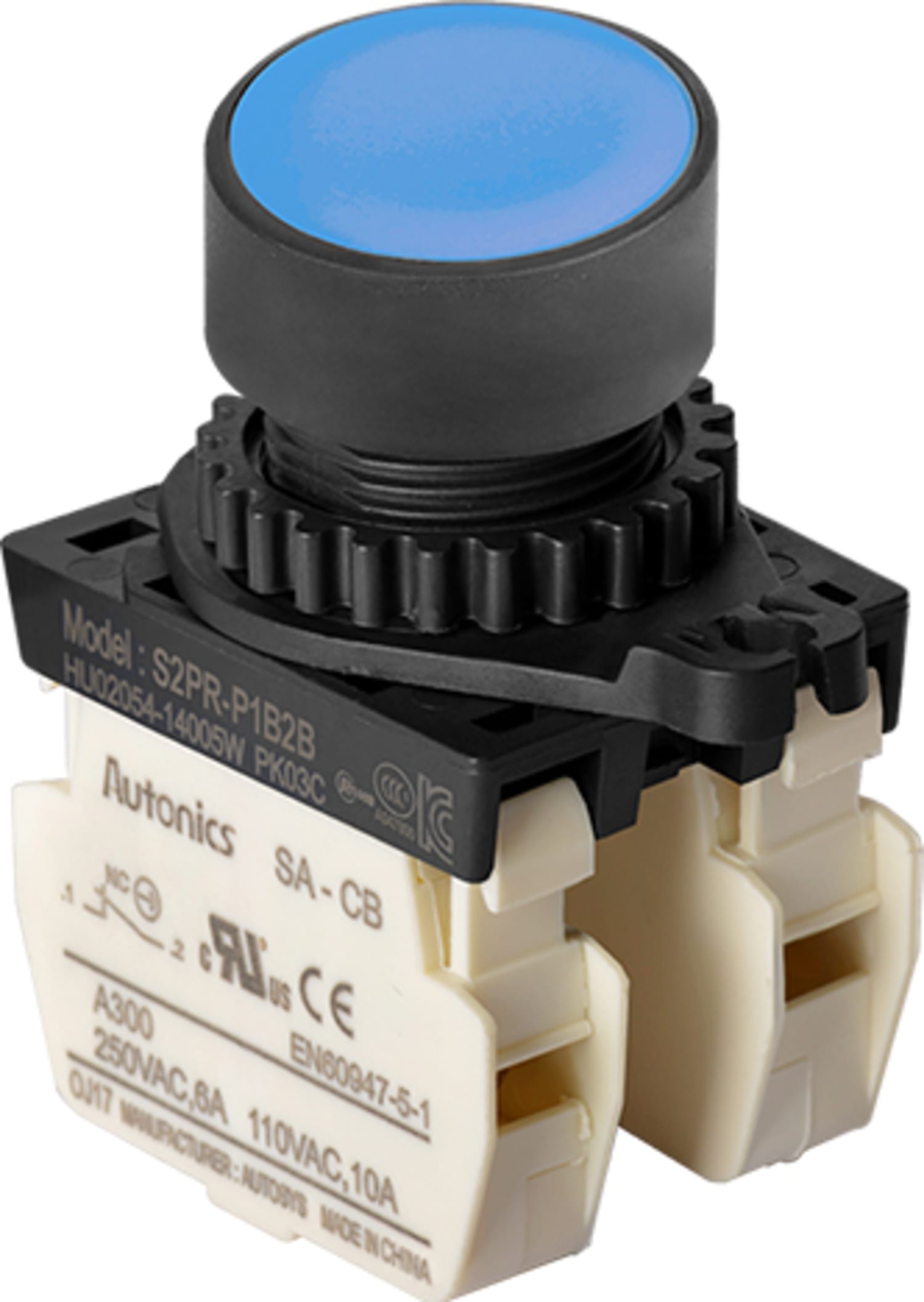 Autonics S2PR-P1B2B 22-25 mm Push Button Switches