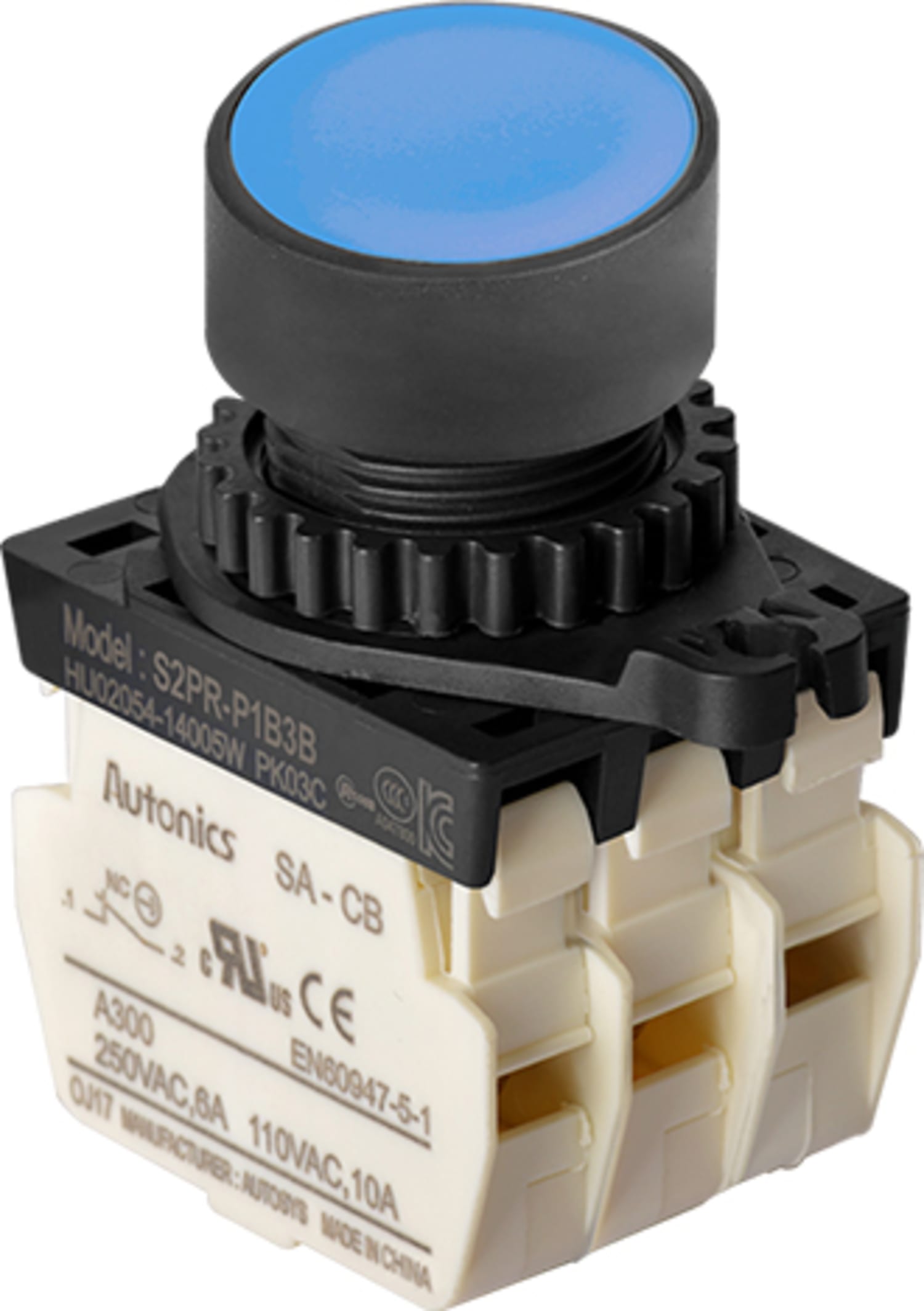 Autonics S2PR-P1B3B 22-25 mm Push Button Switches