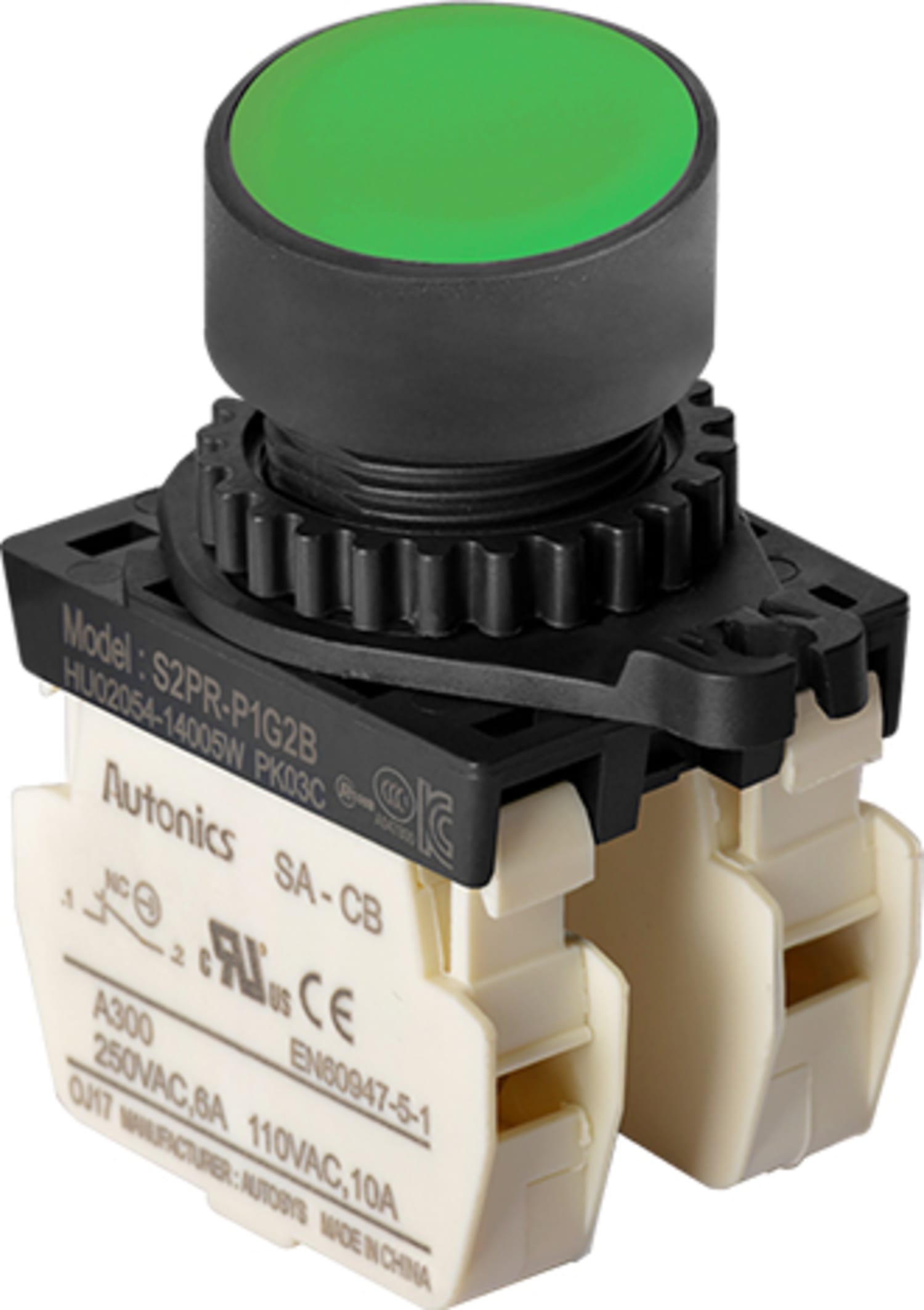 Autonics S2PR-P1G2B 22-25 mm Push Button Switches