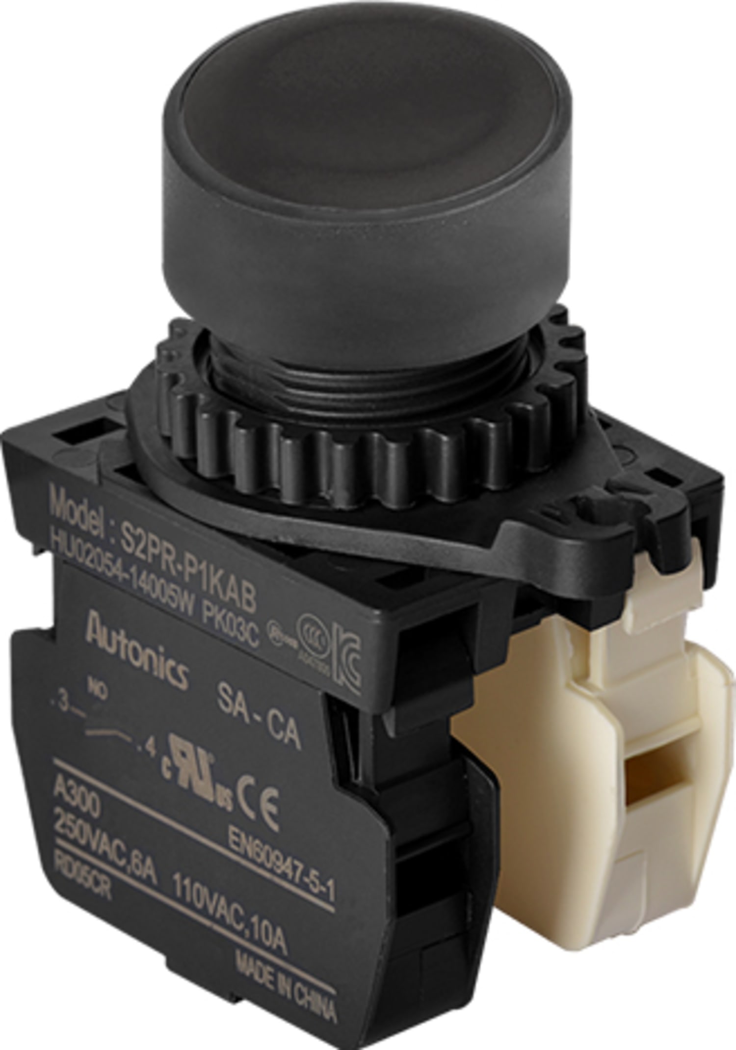 Autonics S2PR-P1KAB 22-25 mm Push Button Switches