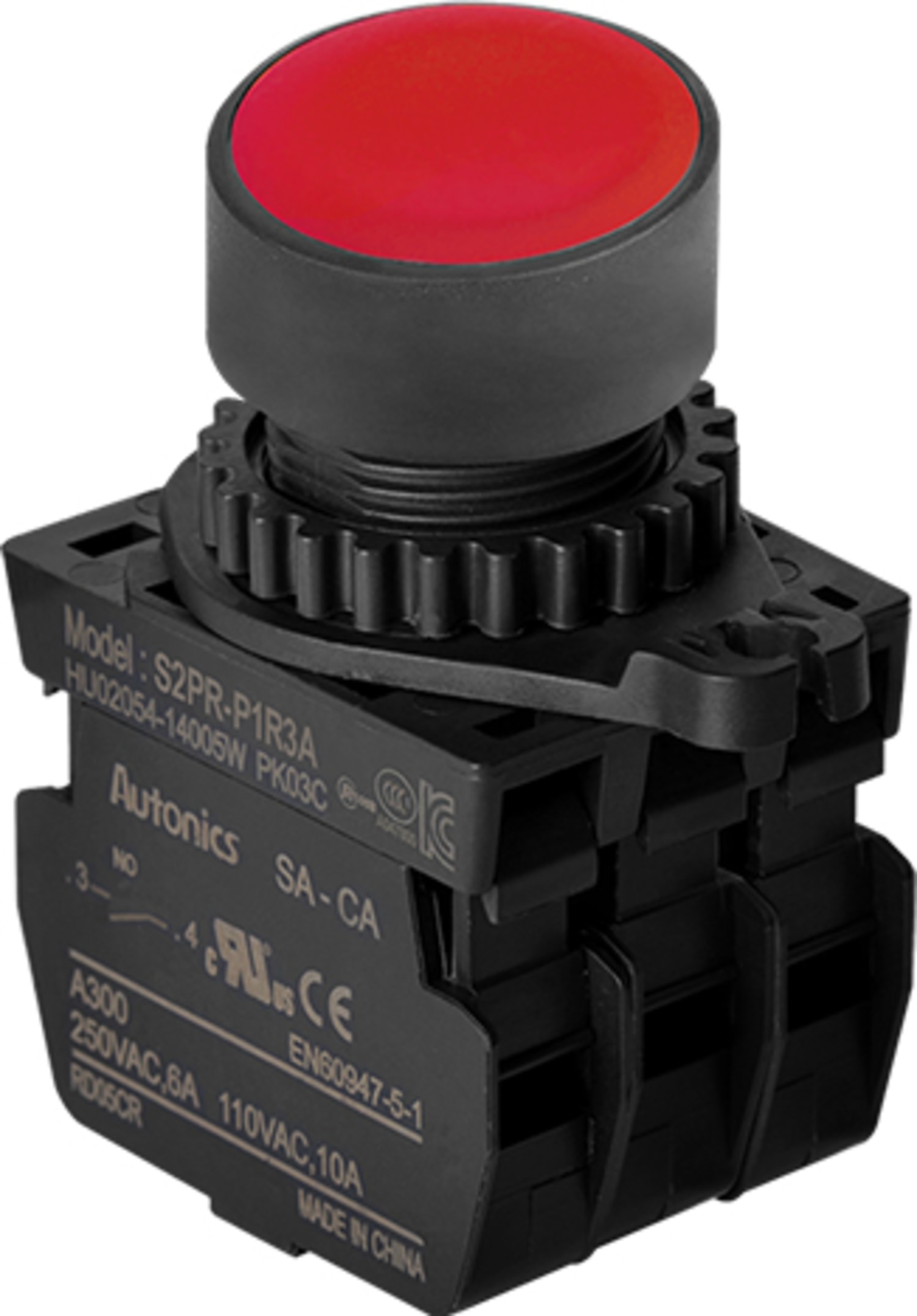 Autonics S2PR-P1R3A 22-25 mm Push Button Switches