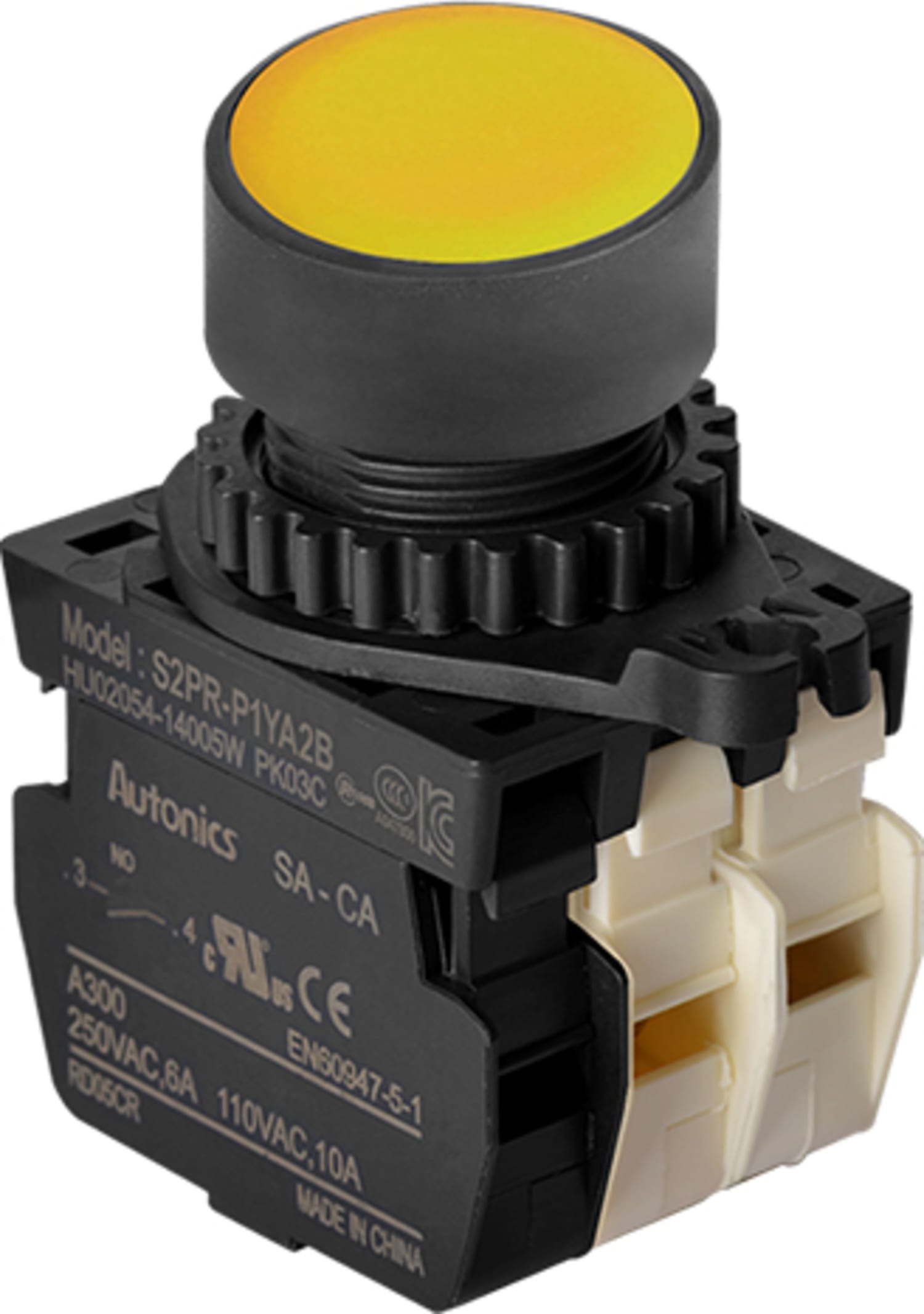 Autonics S2PR-P1YA2B 22-25 mm Push Button Switches