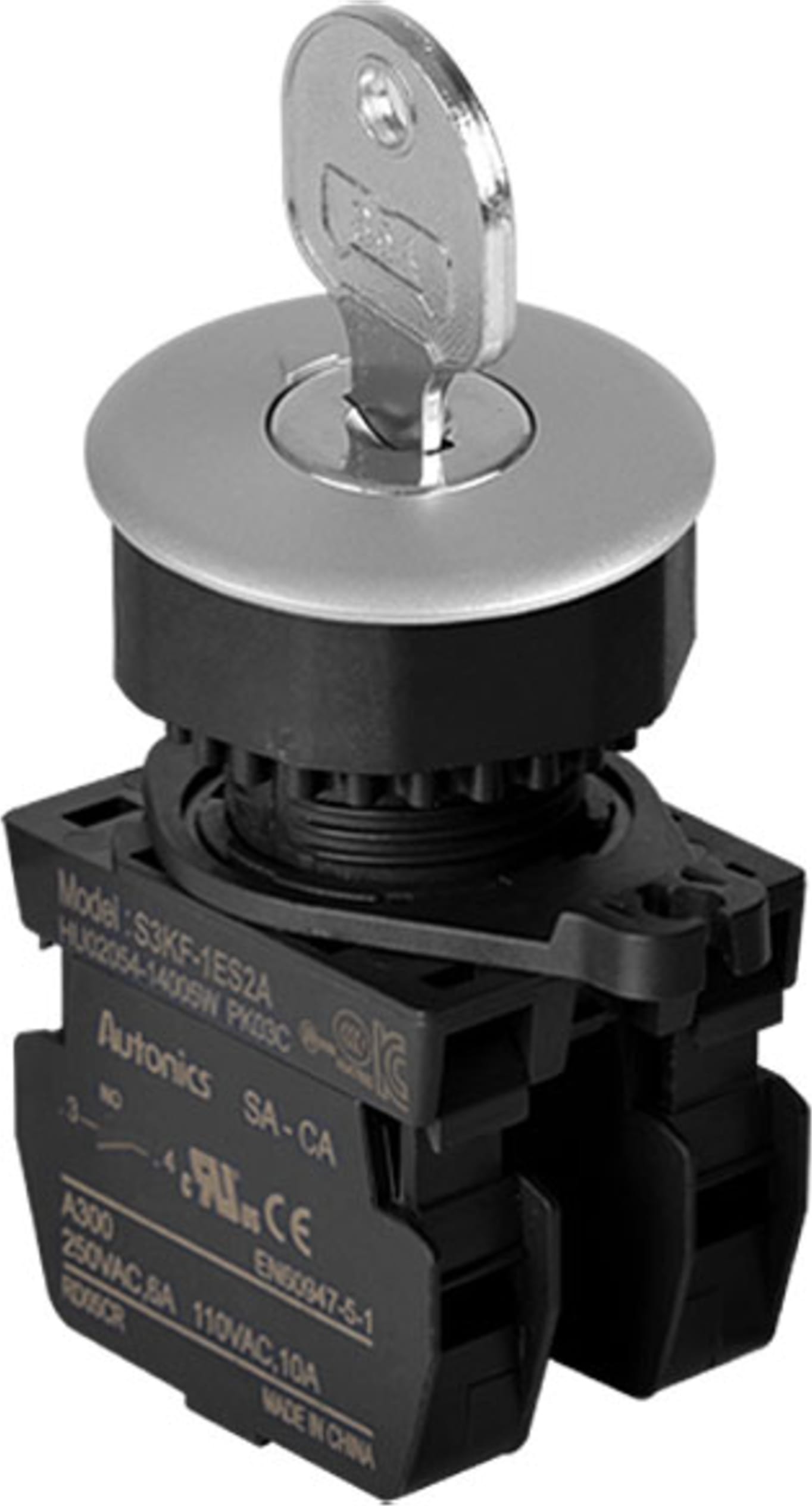 Autonics 30 mm Key Selector Switch