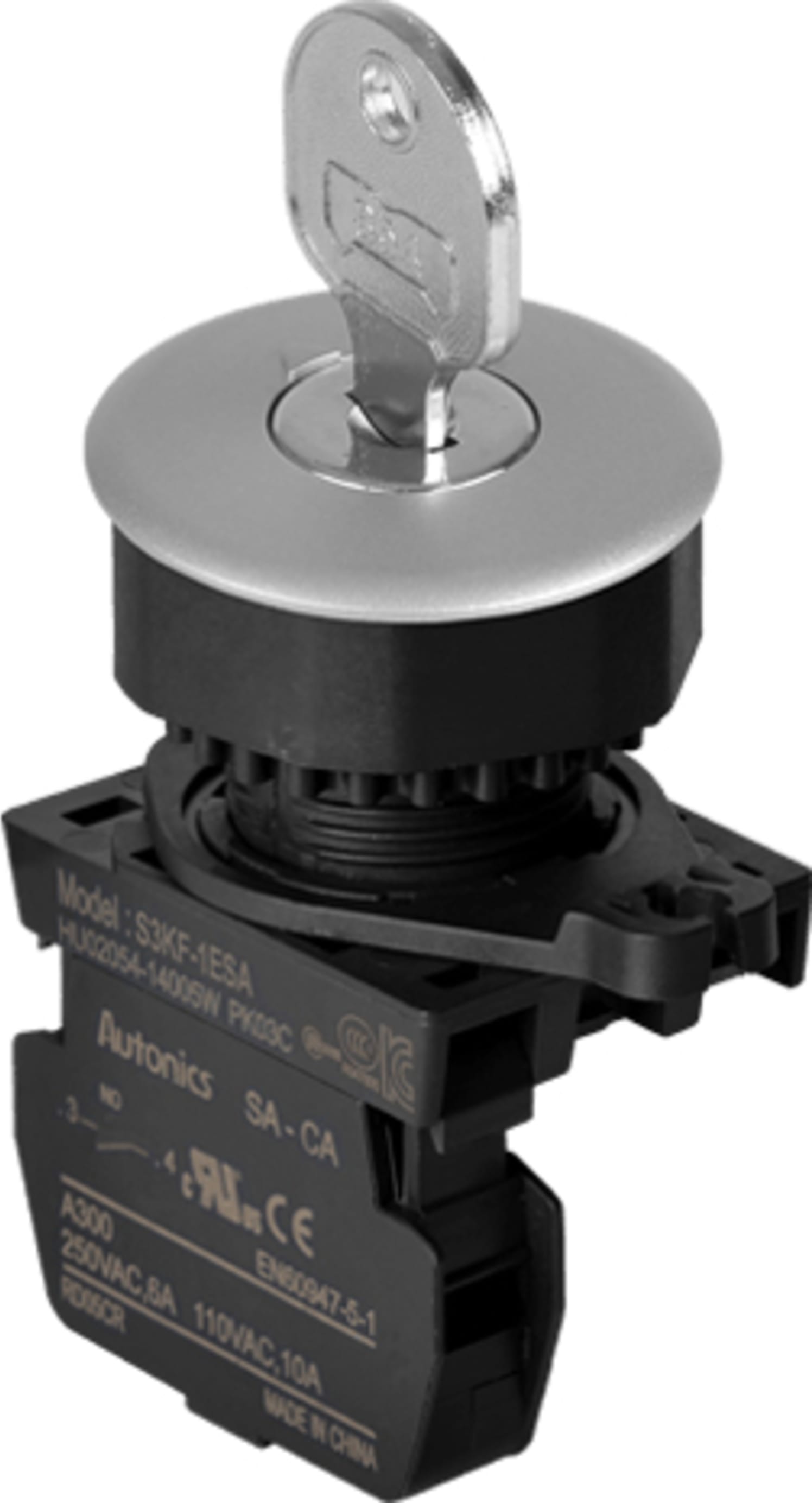 Autonics_S3KF-1ESA_-_30_mm_Key_Selector_Switches