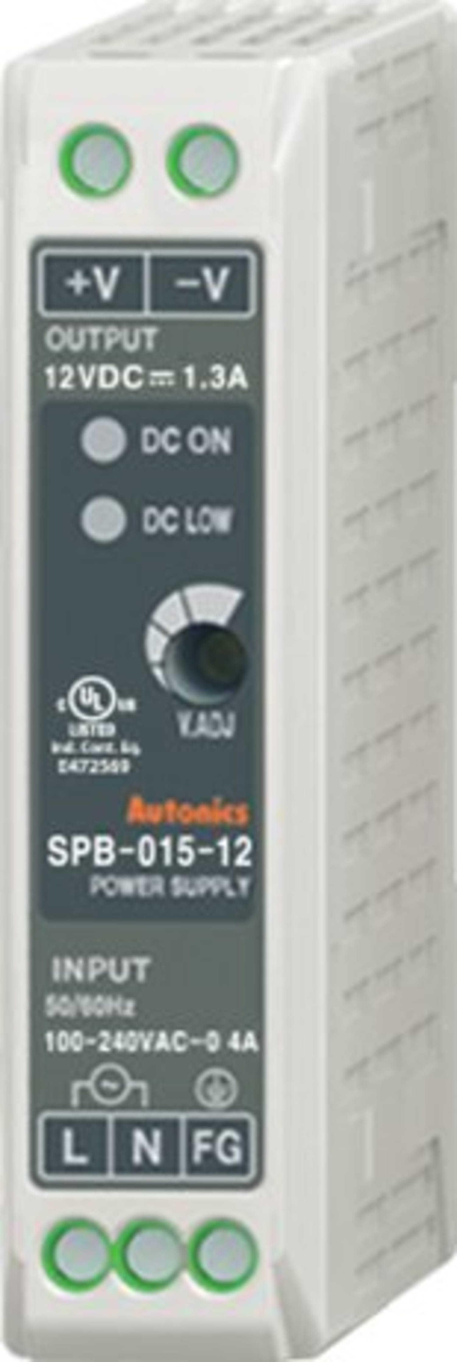 Autonics SPB-015-12 DIN Rail Mount Switching Mode Power Supply