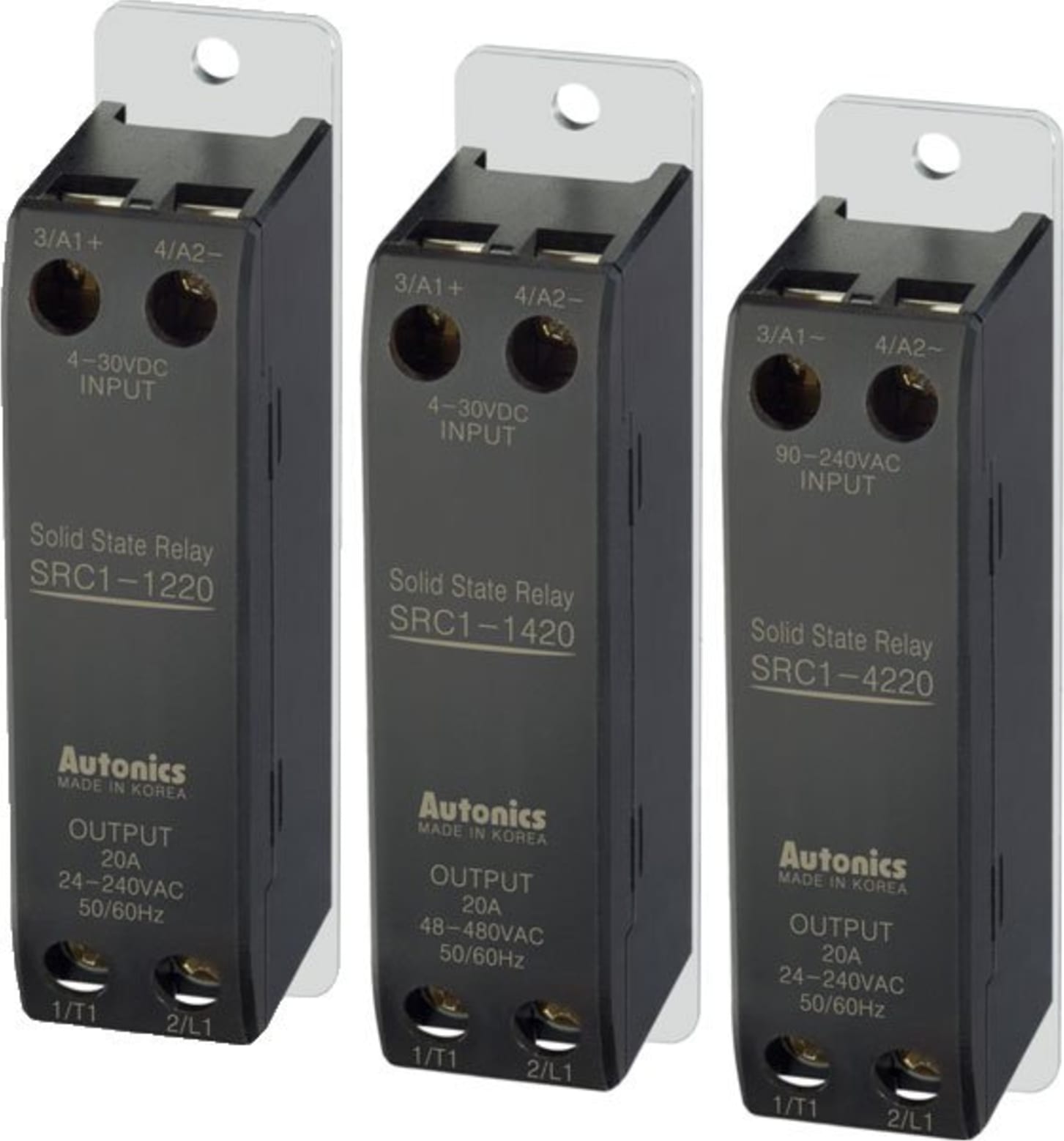 Autonics SRC1 Series Single Phase Slim Detachable Type SSR Heatsink