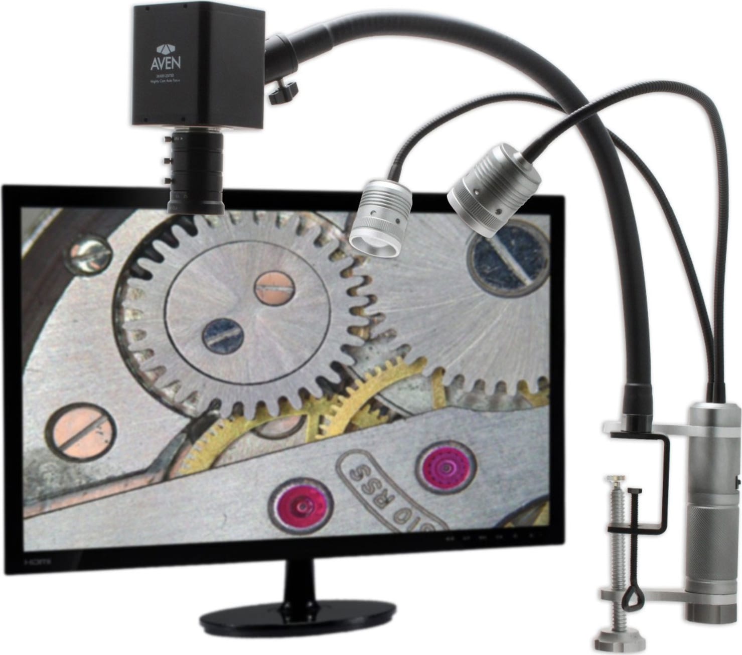 Aven Tools 26700-121SD - AutoFlex Video Inspection system w/1080p Auto Focus Camera & FlexArm