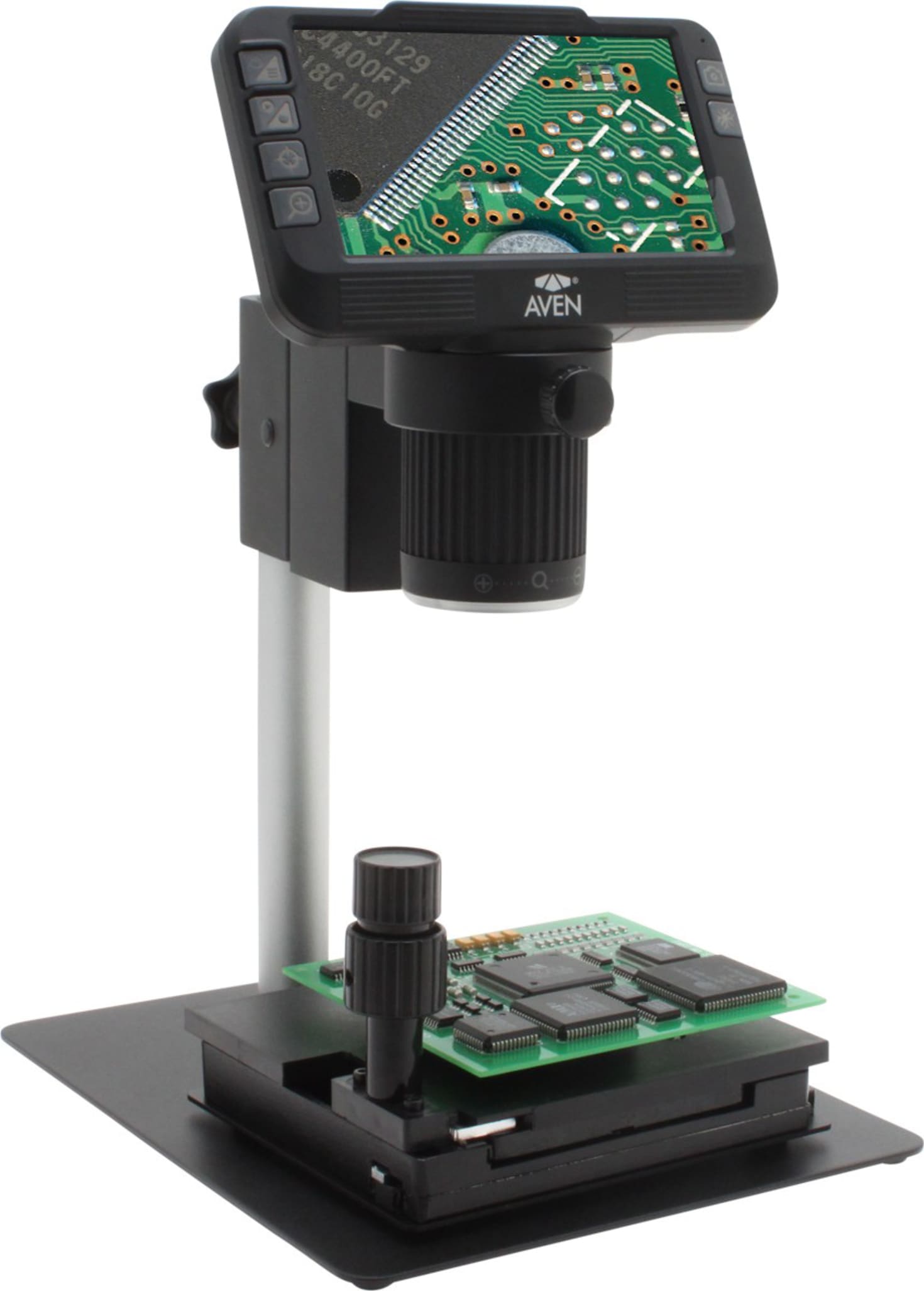 Mighty Scope ClearVue Digital Microscope with Post Stand & Gliding Stage