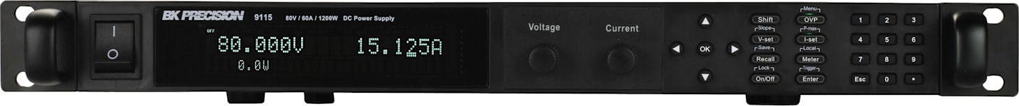 BK Precision 9115 Series Multi-Range Programmable DC Power Supplies