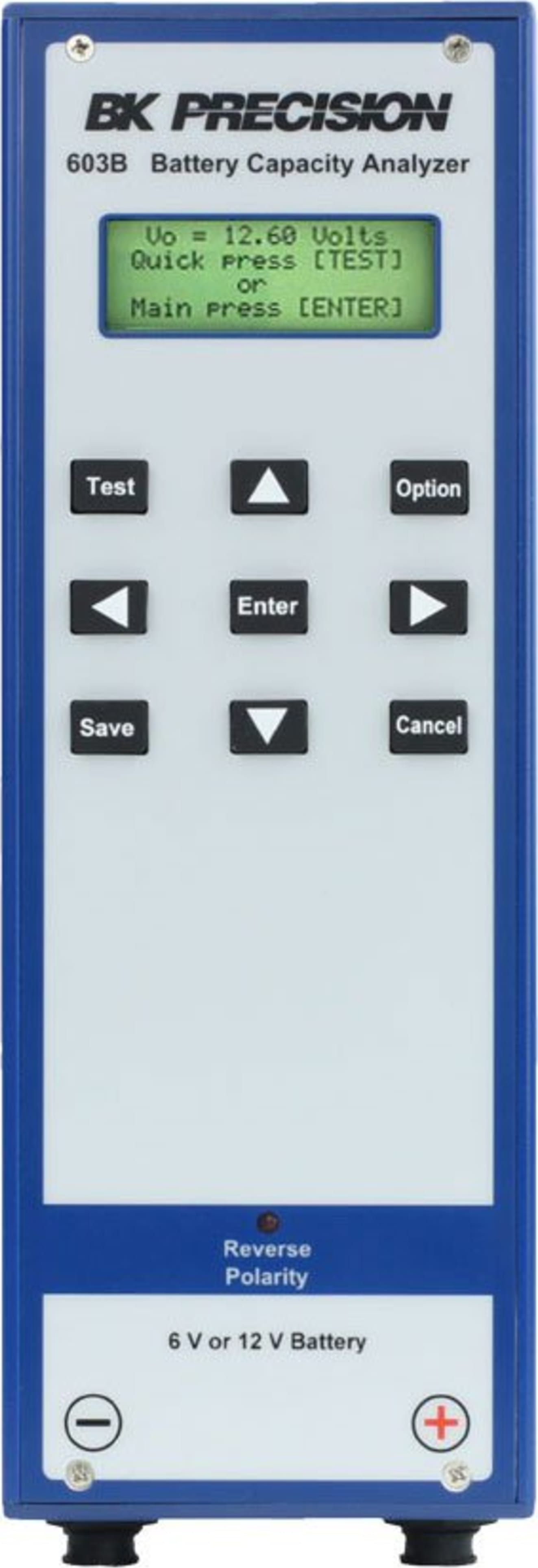 BK Precision 603B 6V and 12V Battery Capacity Analyzer with Record Storage