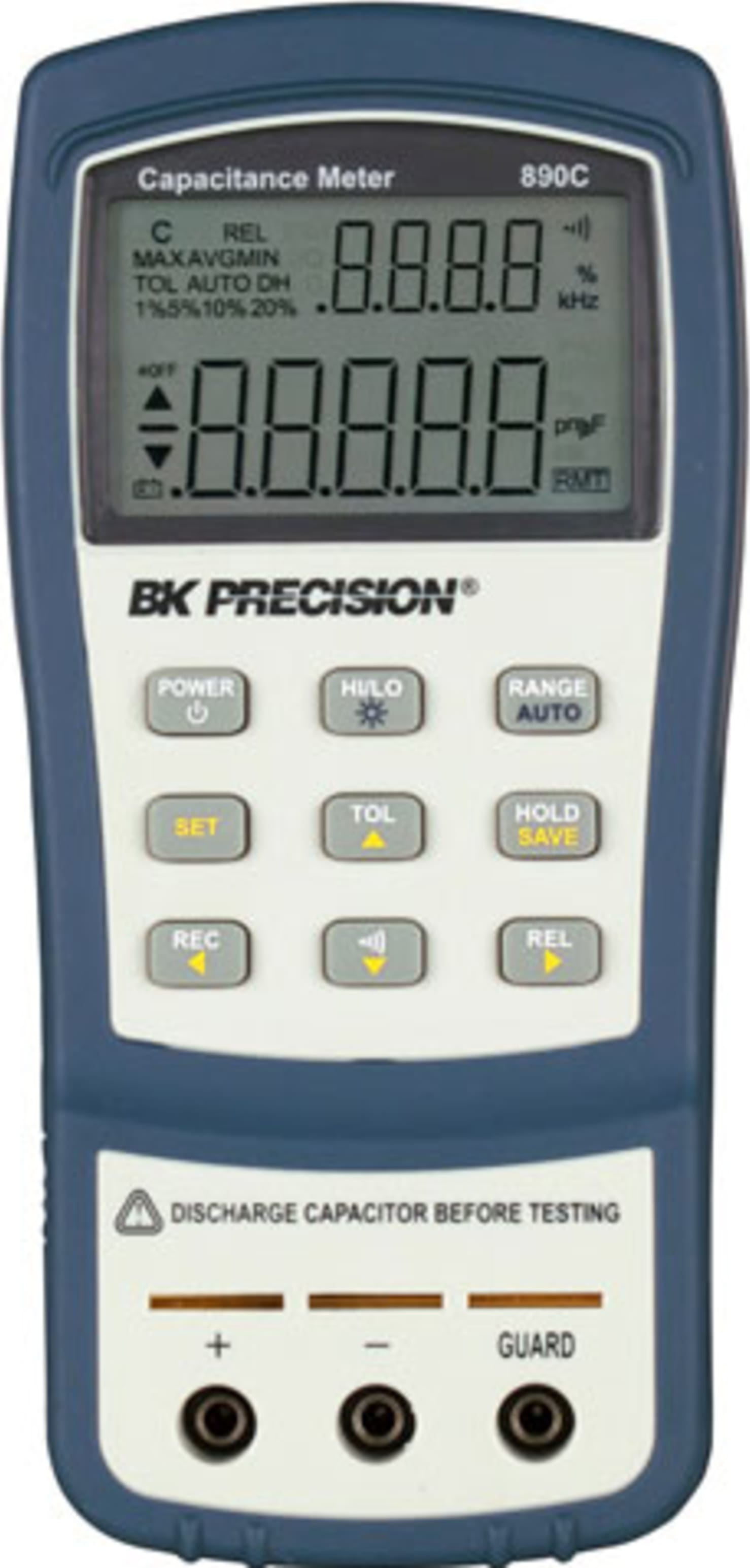 BK Precision 890C Dual Display Handheld Capacitance Meter