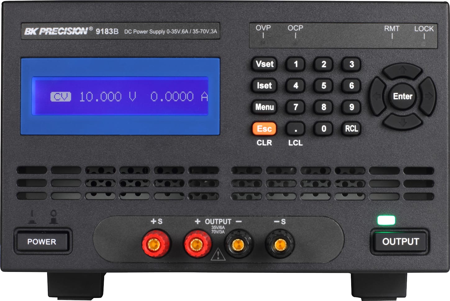 BK Precision 9183B Single Channel Programmable DC Power Supply (0-35 V, 0-6 A / 0-70 V, 0-3 A)