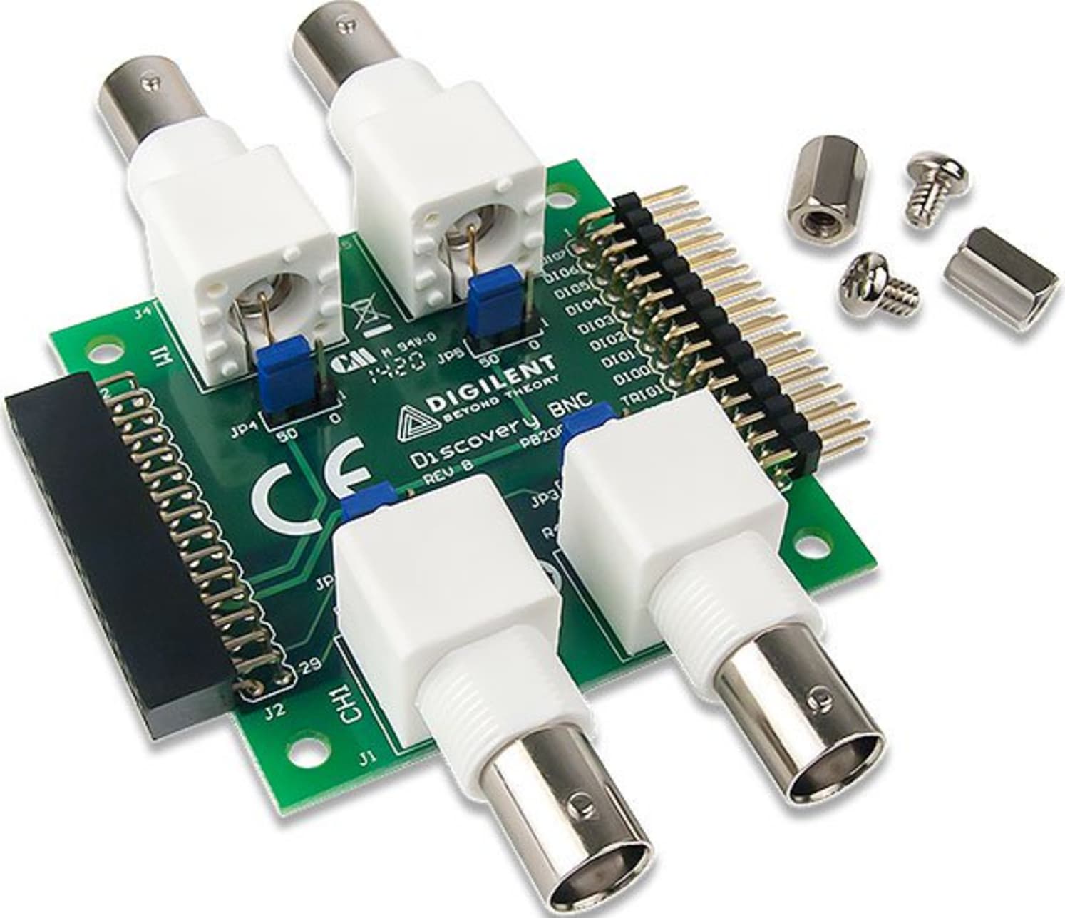 Digilent BNC Adapter Board for the Analog Discovery
