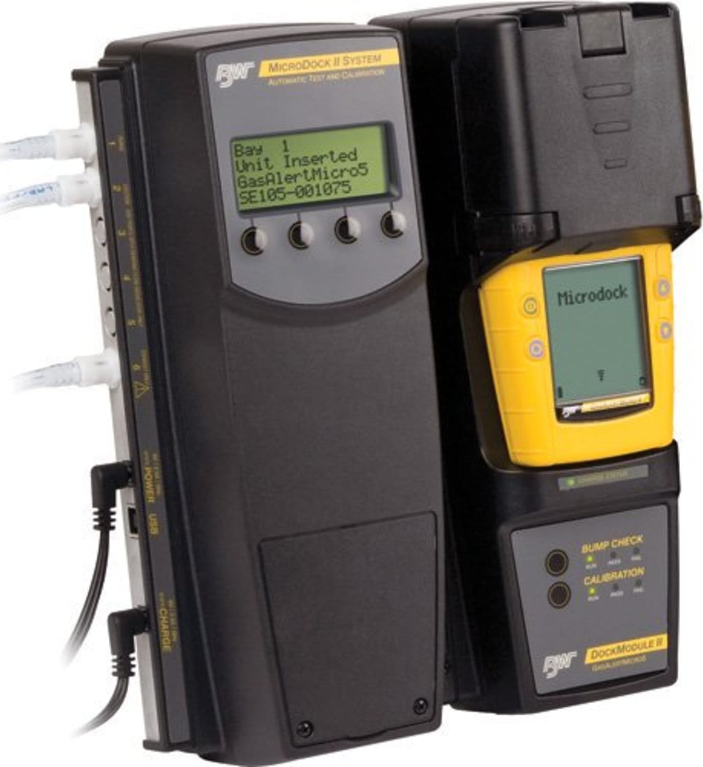 BW Base station with GasAlertMax XT module (charging) with Power Supply