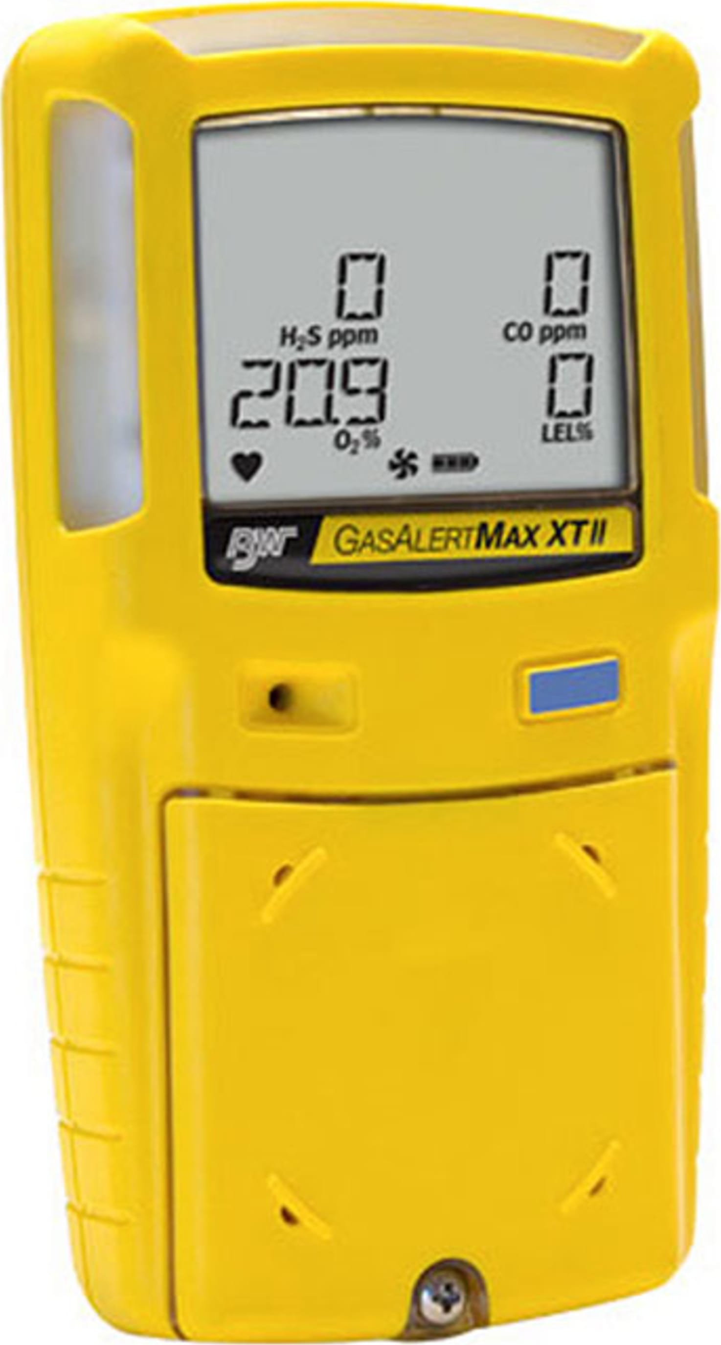 BW GasAlertMax XT II 2 Multi-Gas Detector, Yellow