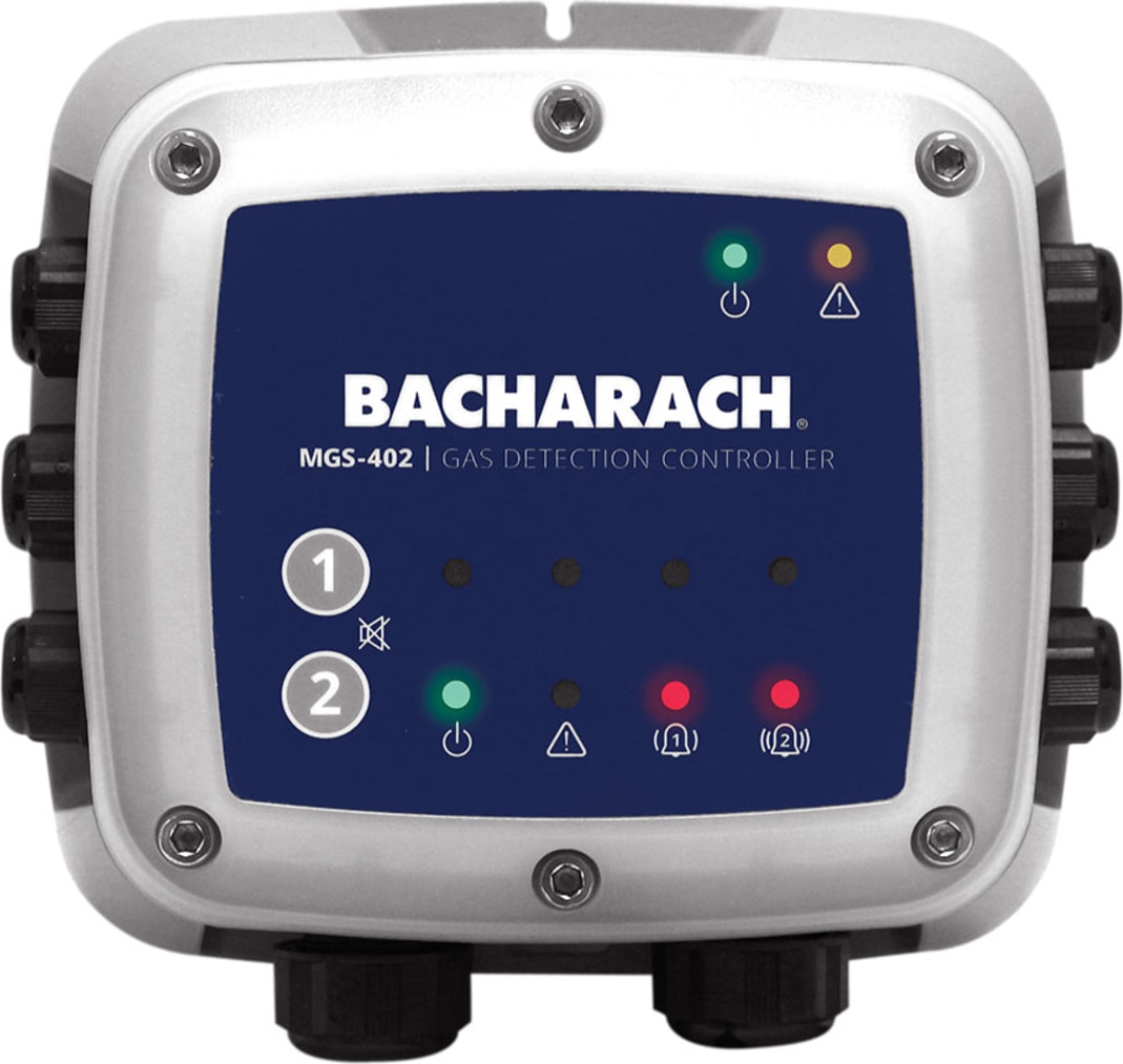 Bacharach 6702-8020 - MGS-402 Gas Detection Controller with 2 Channels