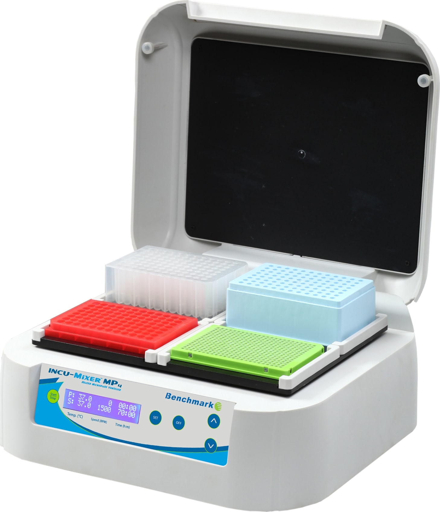 Benchmark Incu-Mixer MP4 Incu-Mixer MP4 Four Position Heated MicroPlate Vortexer