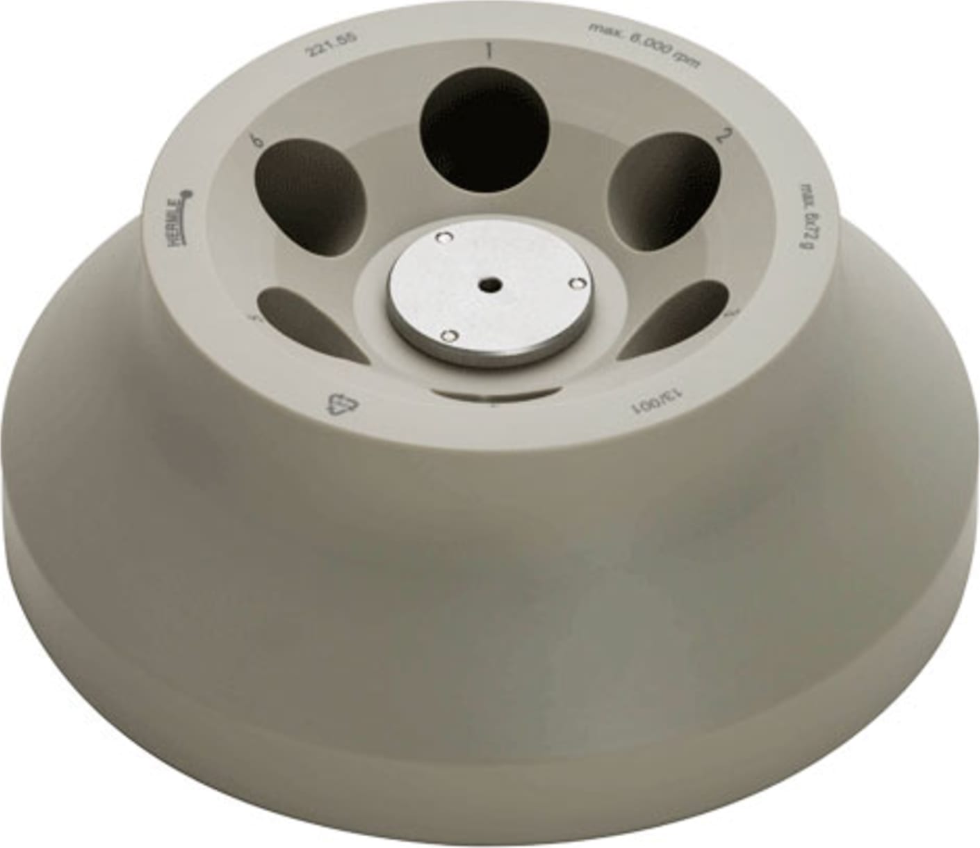 Benchmark Z206-0650 6 x 50ml Angle Rotor (40deg), For Z206-A only