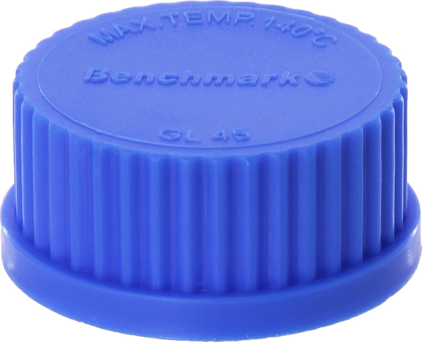 Benchmark B3000-CAP Replacement Blue Cap (GL45) For Hybex Media Storage Bottle