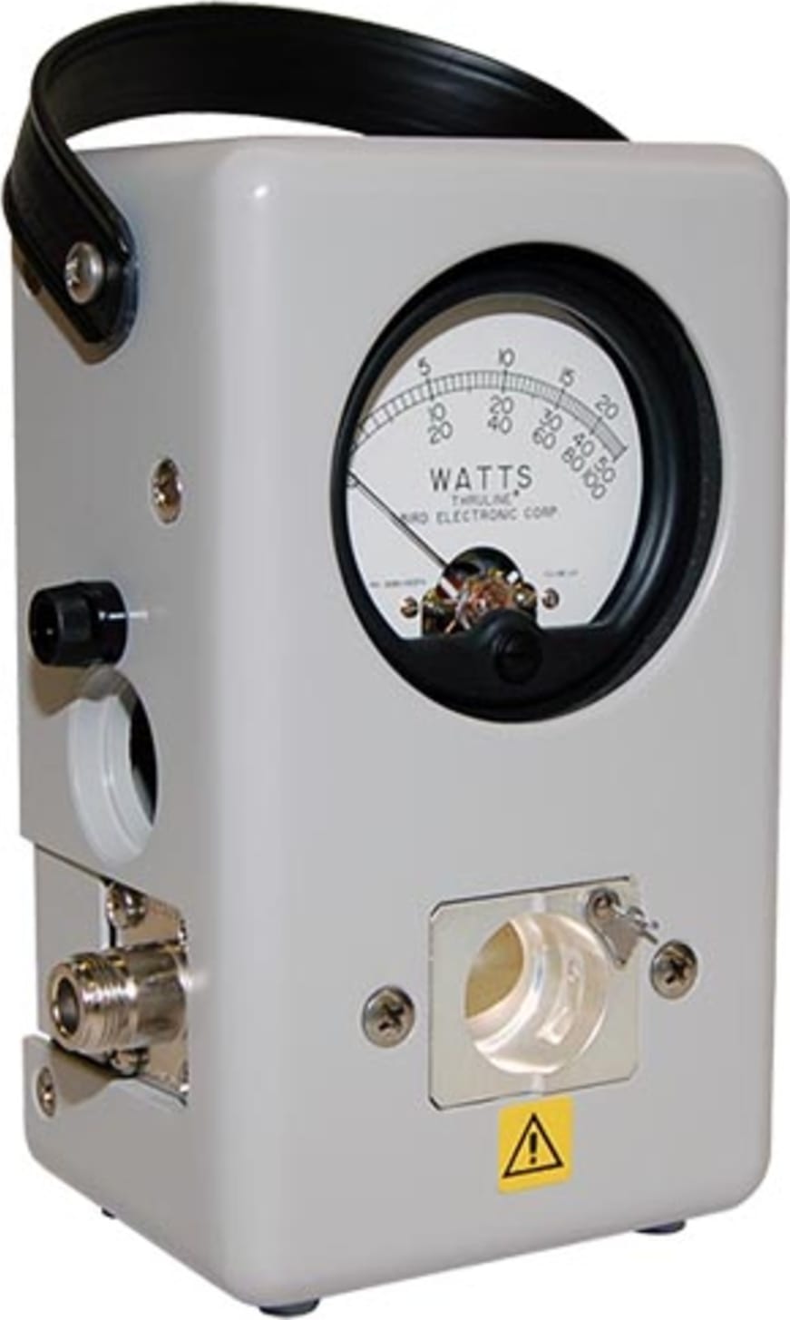 Bird 43P - Model 43 RF Wattmeter with Peak Reading Kit Installed