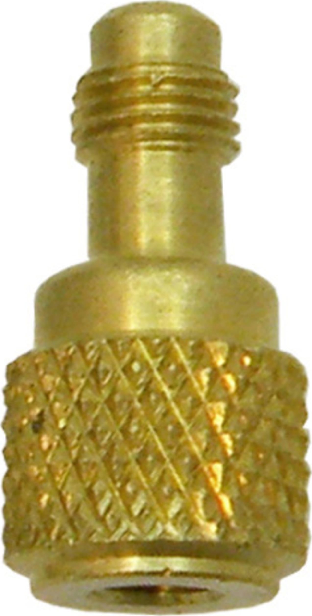 CPS AD18C - 1/4" SAE M x 1/8" F w/ Valve Core Adapter