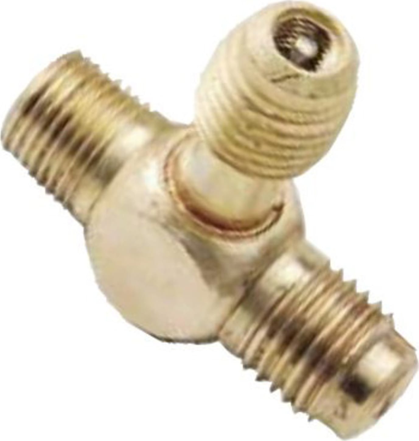 CPS AVT4M - 1/4" SAE M x 1/8" MNPT x 1/4" SAE M w/ Core