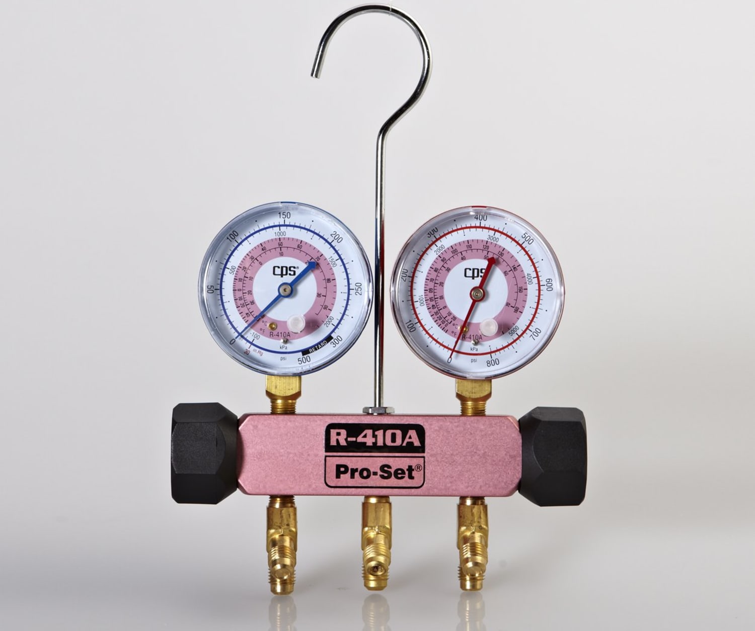 CPS MEB Piston Series 2 Valve Manifold - Pink Body, without Hoses