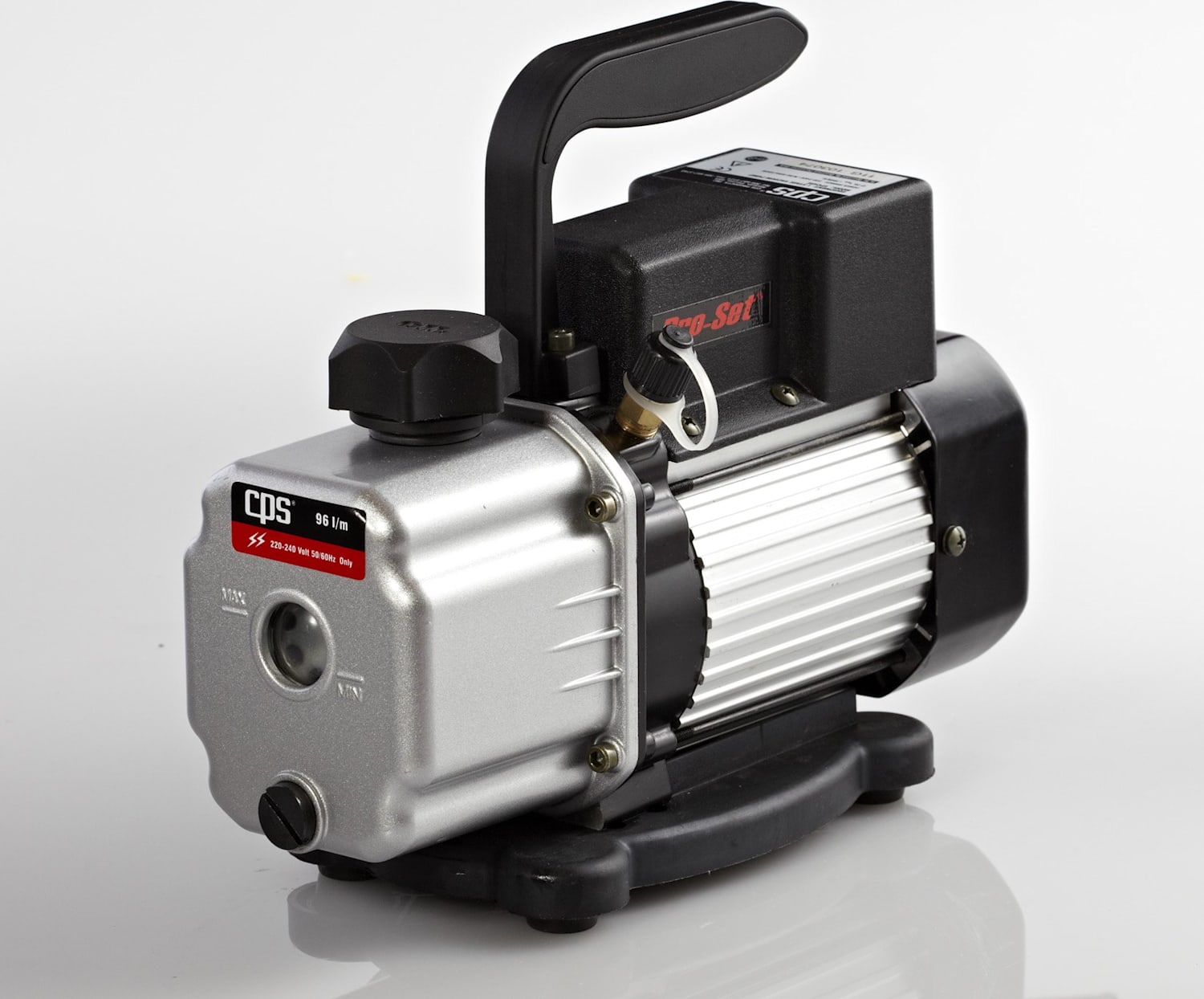 CPS VPC4SE Pro Set Single Stage Vacuum Pump, 4 CFM, 220V/50Hz