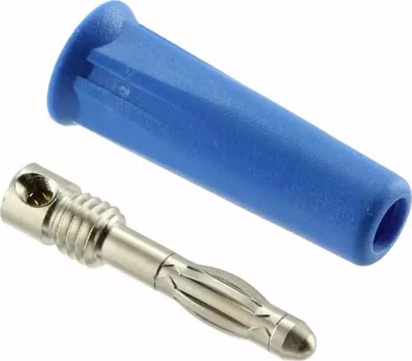 Cal Test CT2011-6 4mm Plug, DIY Screw, Blue