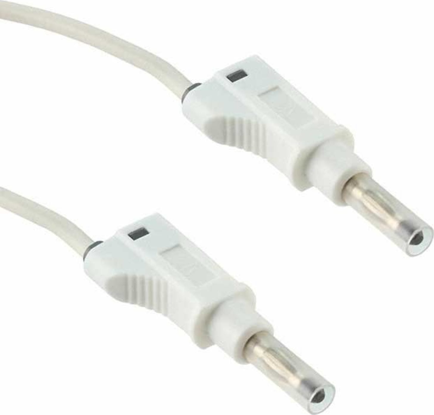 Cal Test CT2148 Stacking Banana Plug Test Lead White