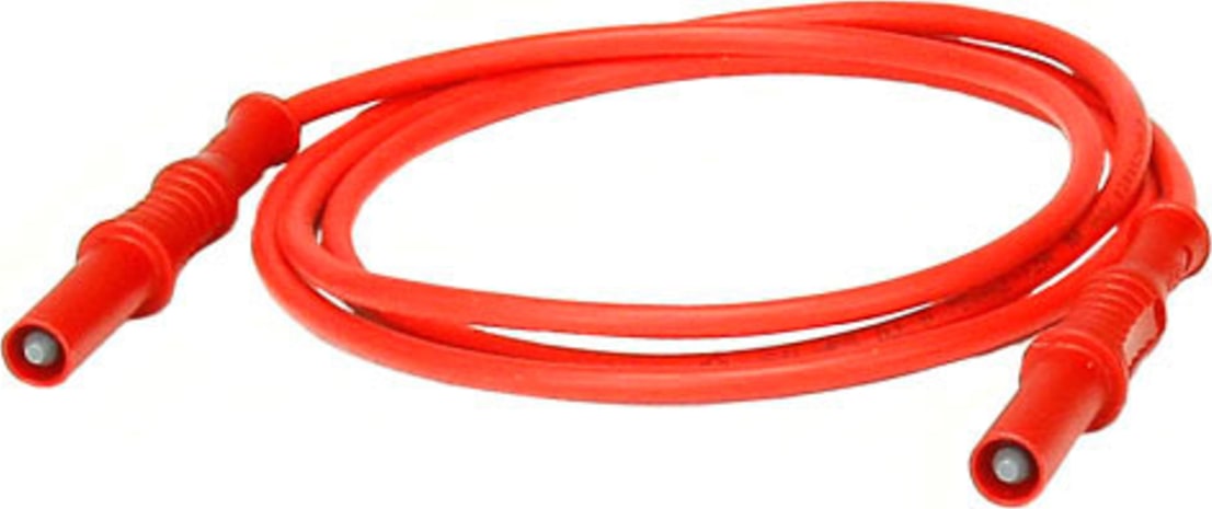 Cal Test CT2162 Sheath Banana Plug Red