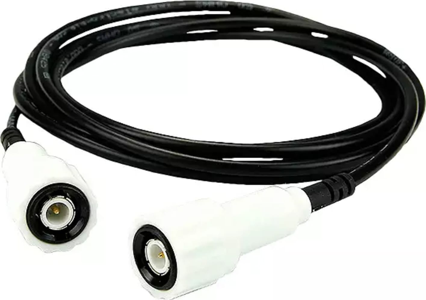Cal TestCT2418-200-9 Ins BNC(m) Cable Assy - 75ohm, 200cm, White
