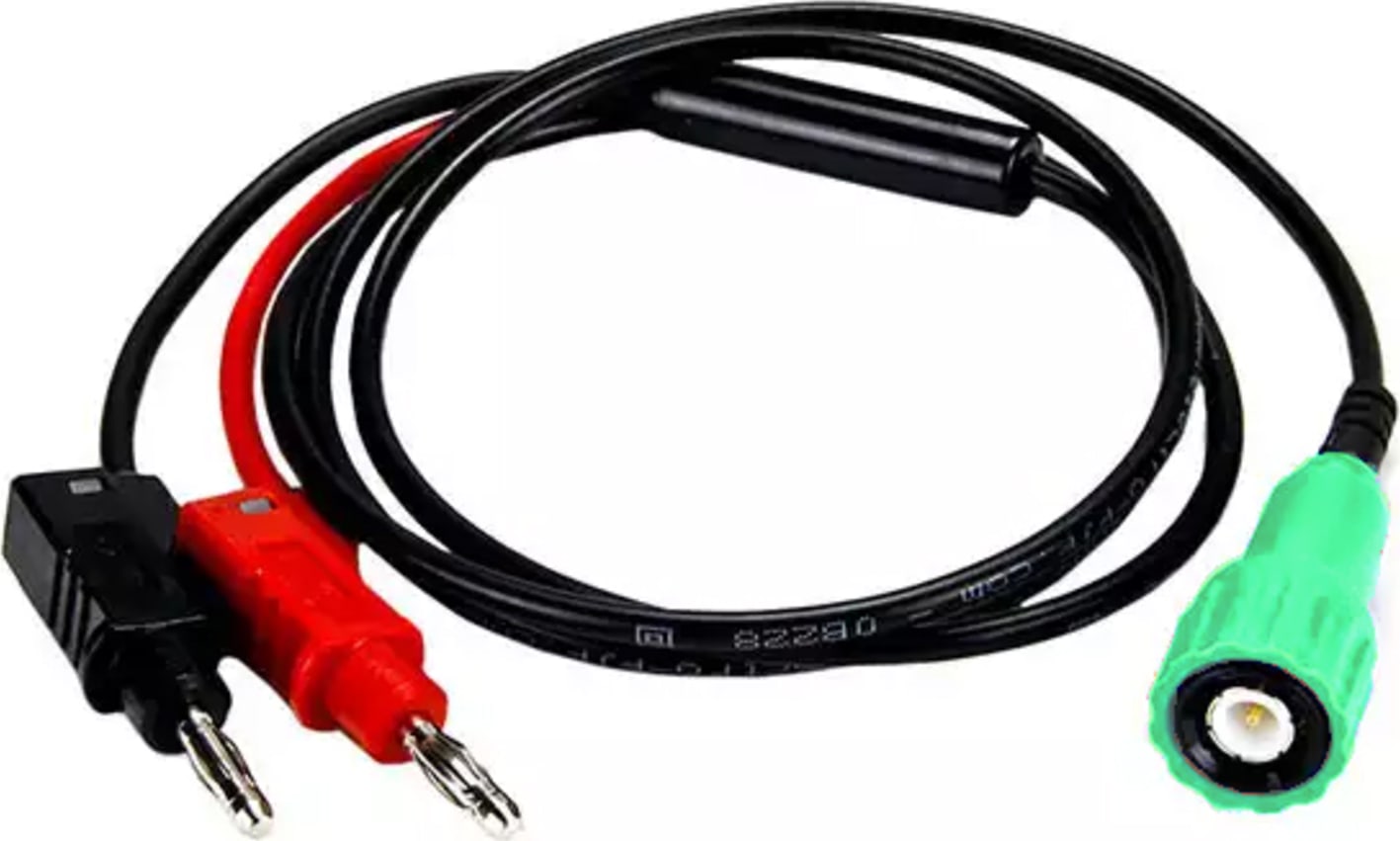 Cal Test CT2436-100-5 Ins BNC(m) Cable, Stk P - 75ohm, 100cm, Green