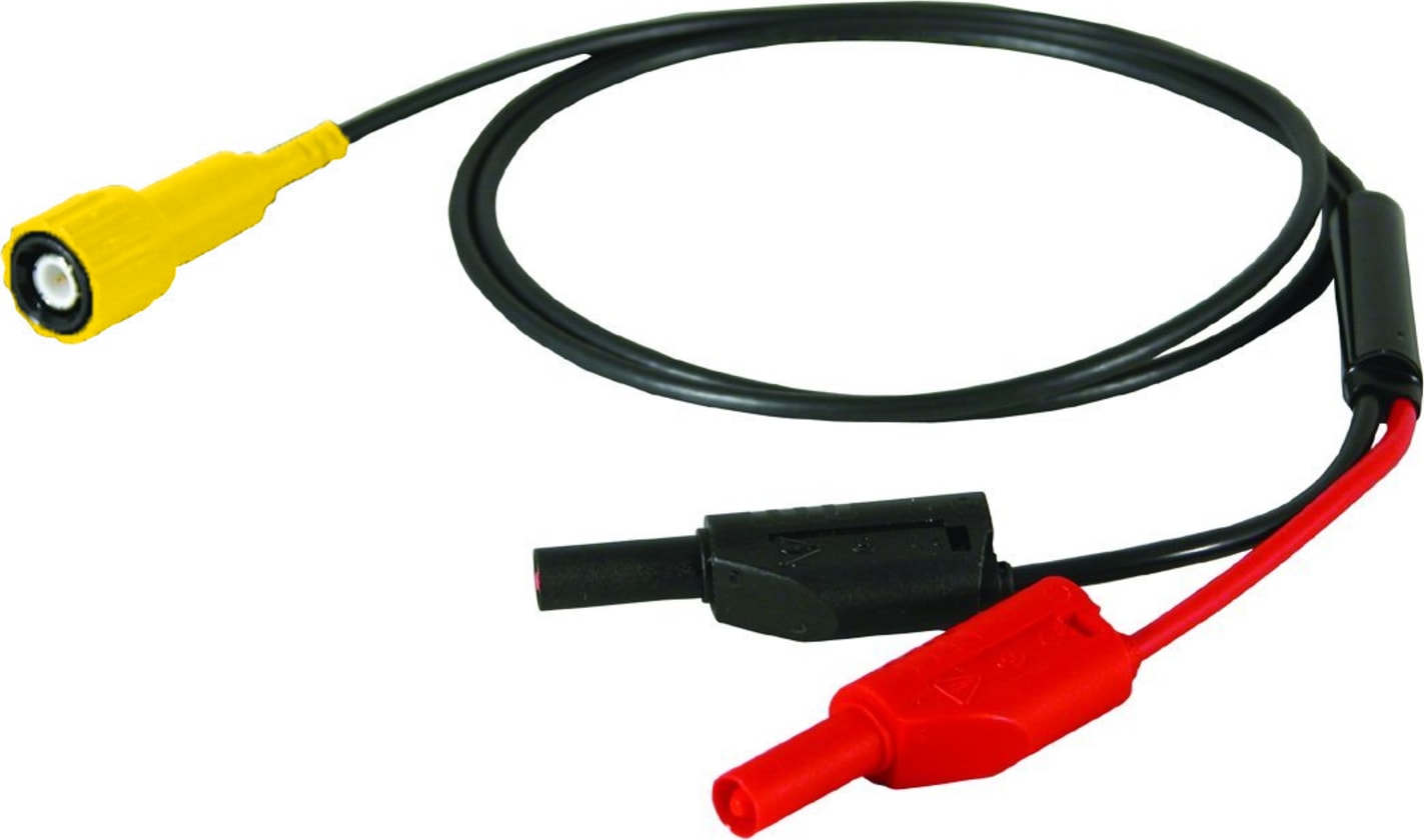 Cal Test CT2587-200-4 Ins BNC(m) Cable, StkS P - 50ohm, 200cm, Yellow