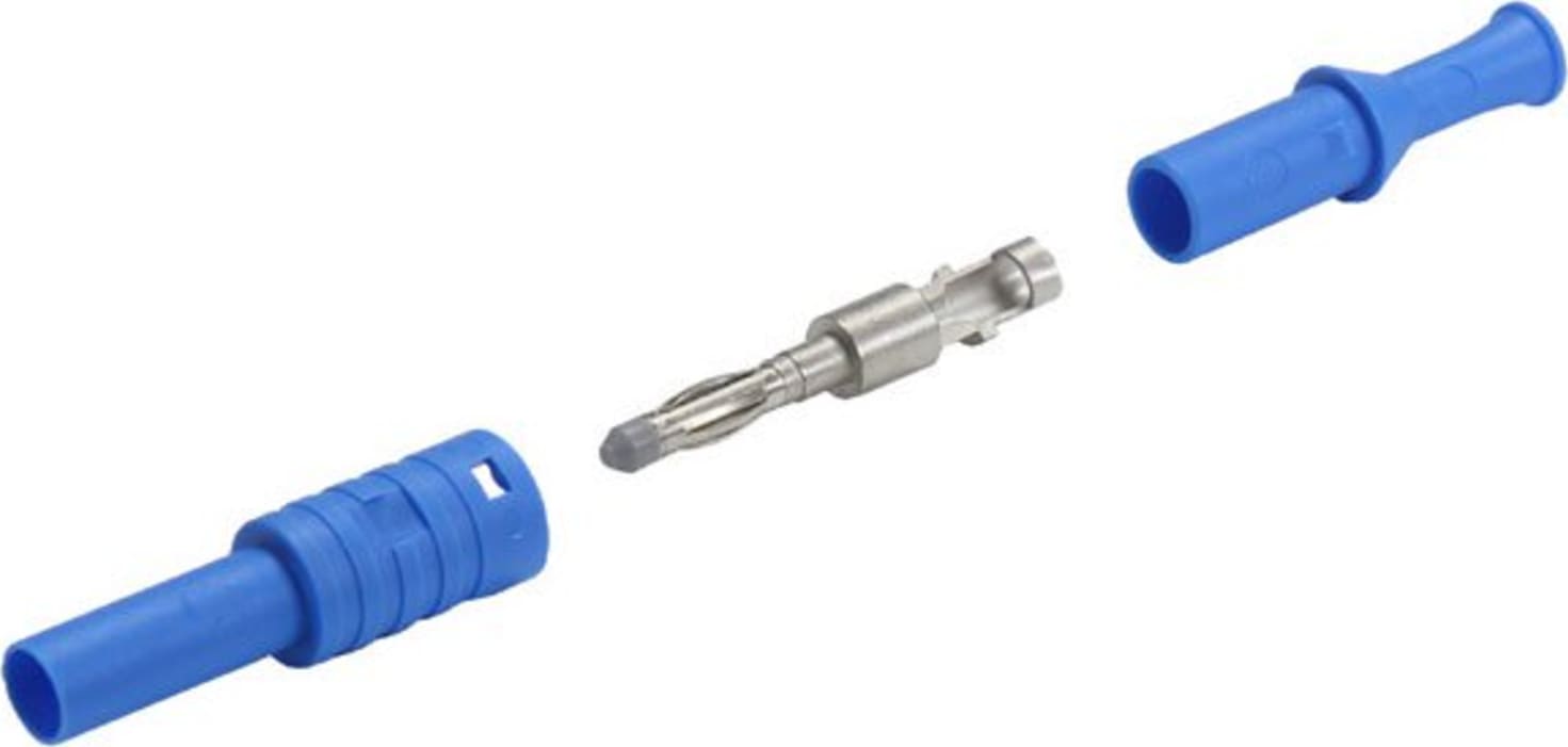 Cal Test CT2989-S-6 Banana Plugs 4mm Sheath, In-Line