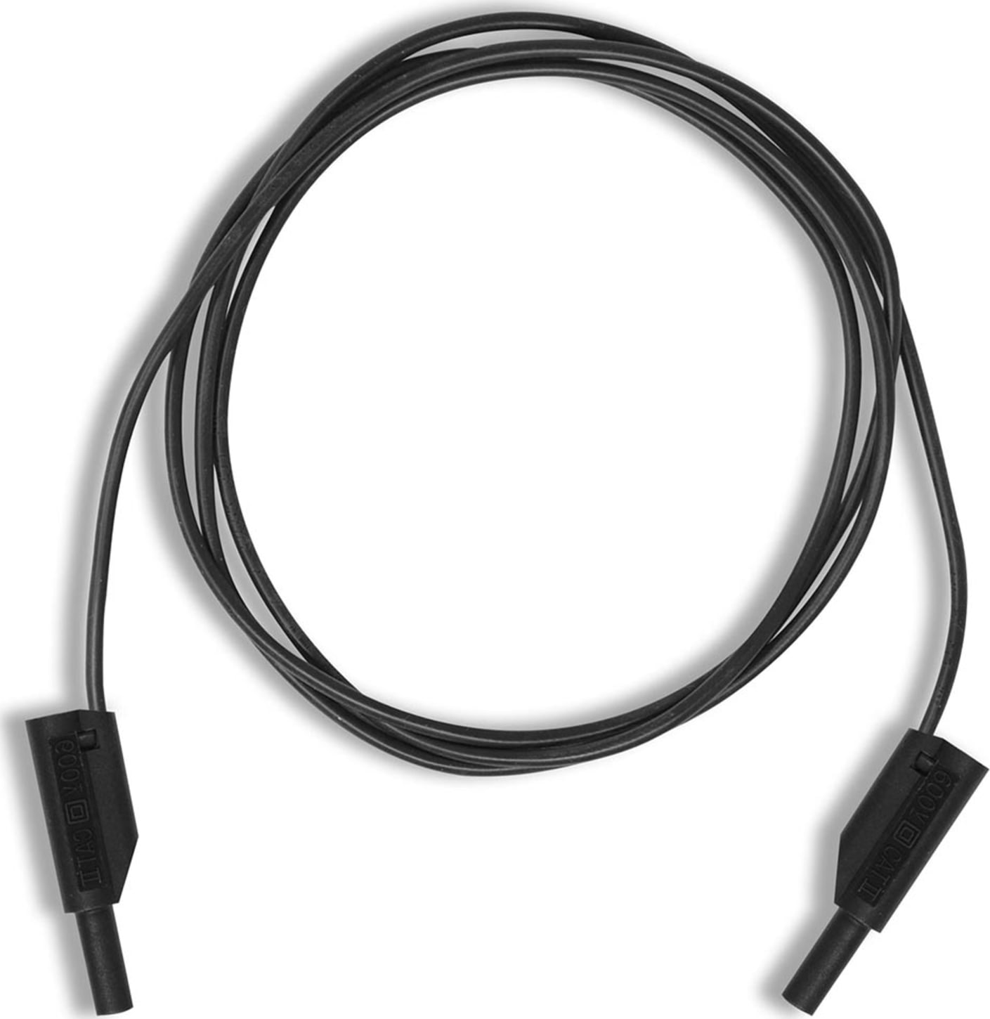 Cal Test CT3065-50-0 2mm Stacking Sheath Plug - Black