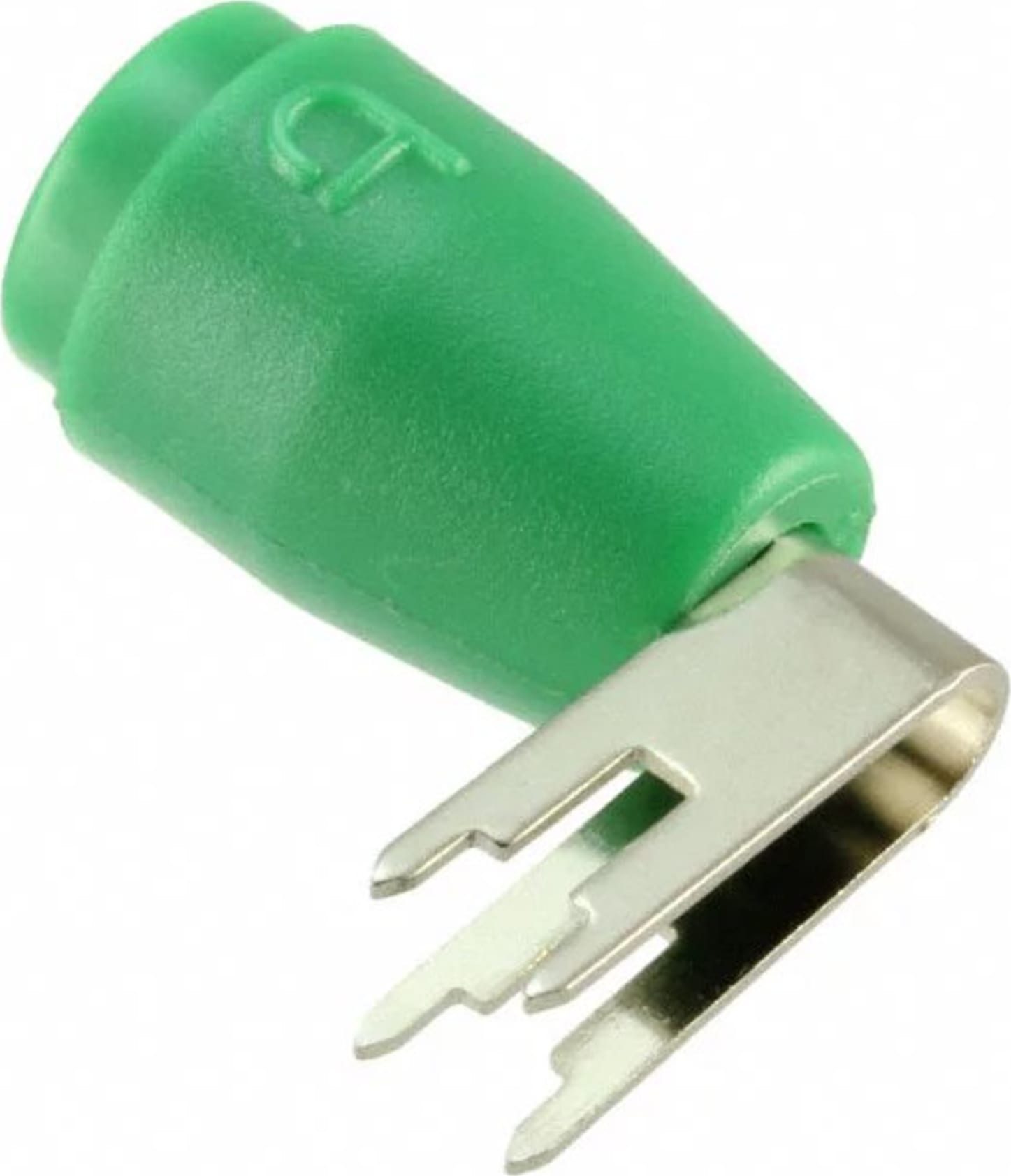 Cal Test CT3151-5 Safety Jack, Horz PCB Mt, .492", UL, Green