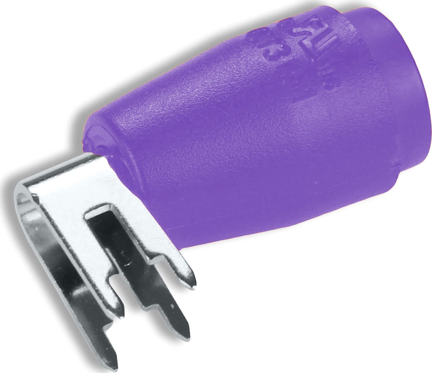 Cal Test CT3151SP-7 Safety Jack, Horz PCB Mt, .300", UL, Violet